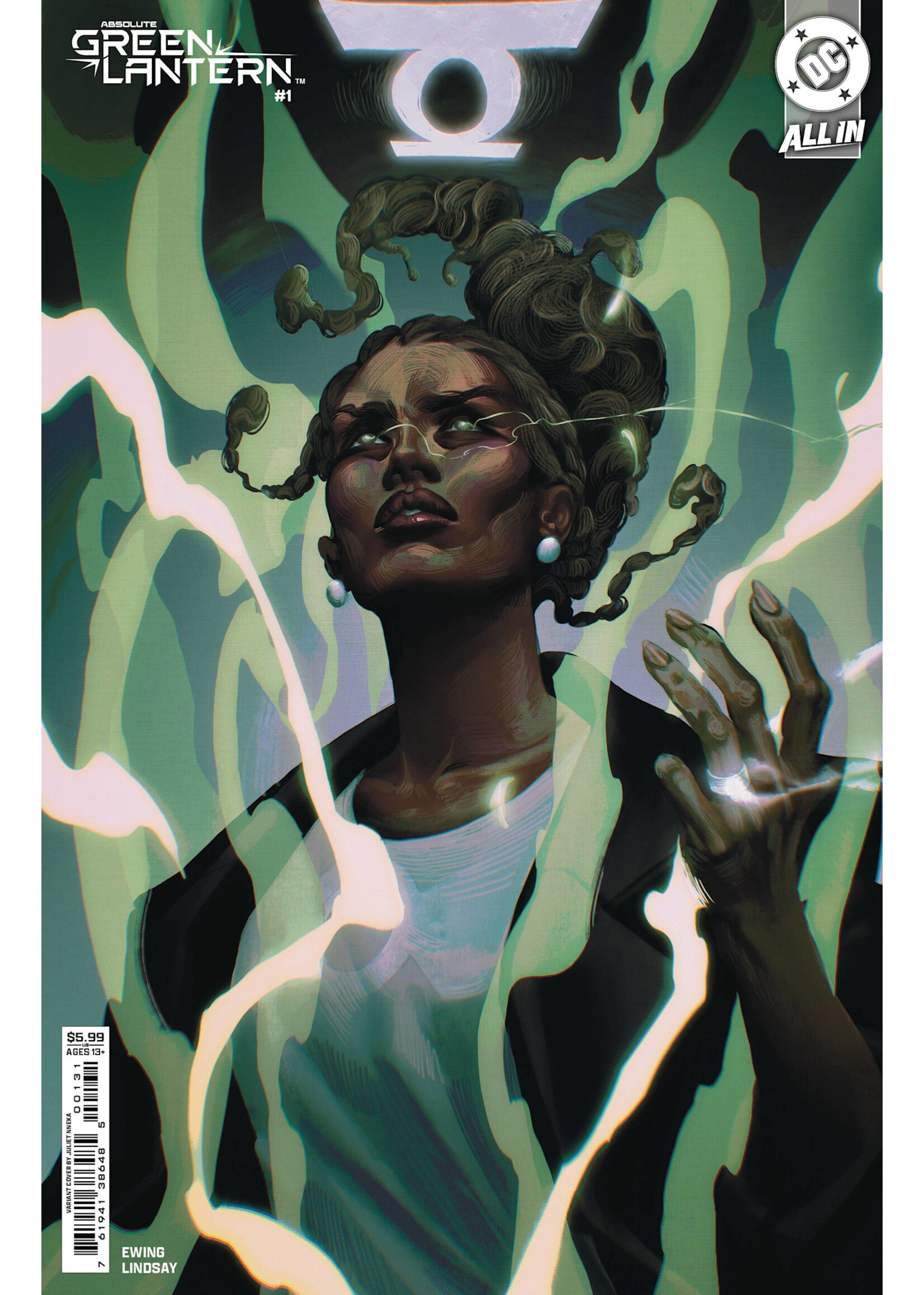 . ABSOLUTE GREEN LANTERN (2025) #1 CVR B NNEKA VAR