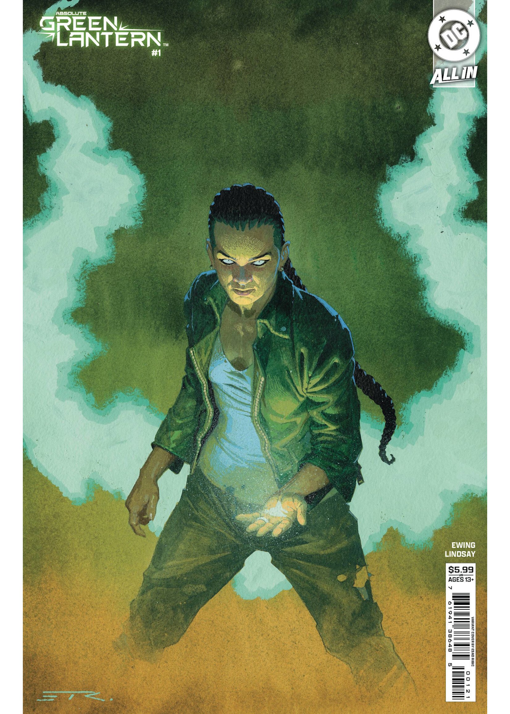 . ABSOLUTE GREEN LANTERN (2025) #1 CVR C RIBIC VAR