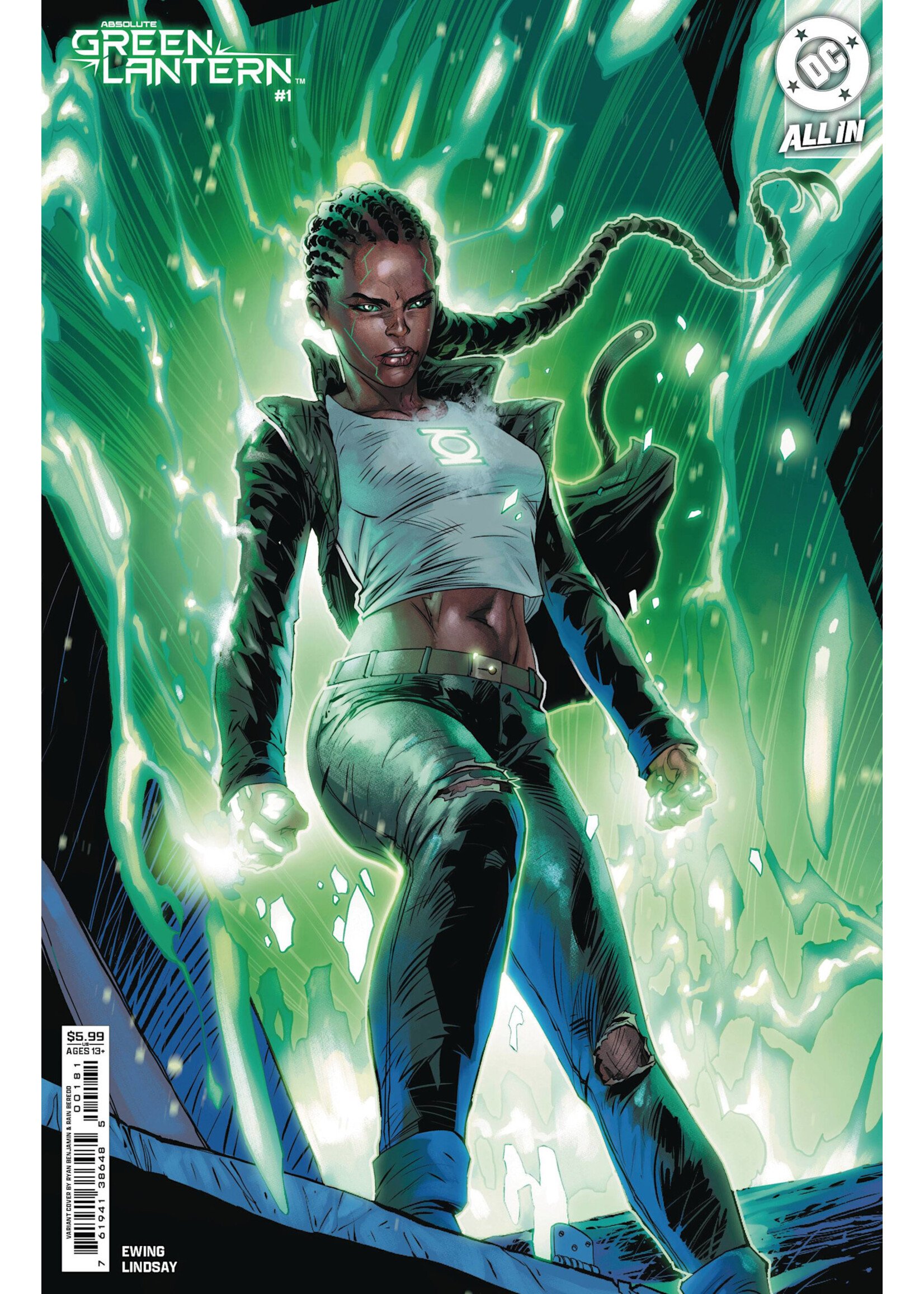 . ABSOLUTE GREEN LANTERN (2025) #1 CVR E BENJAMIN VAR