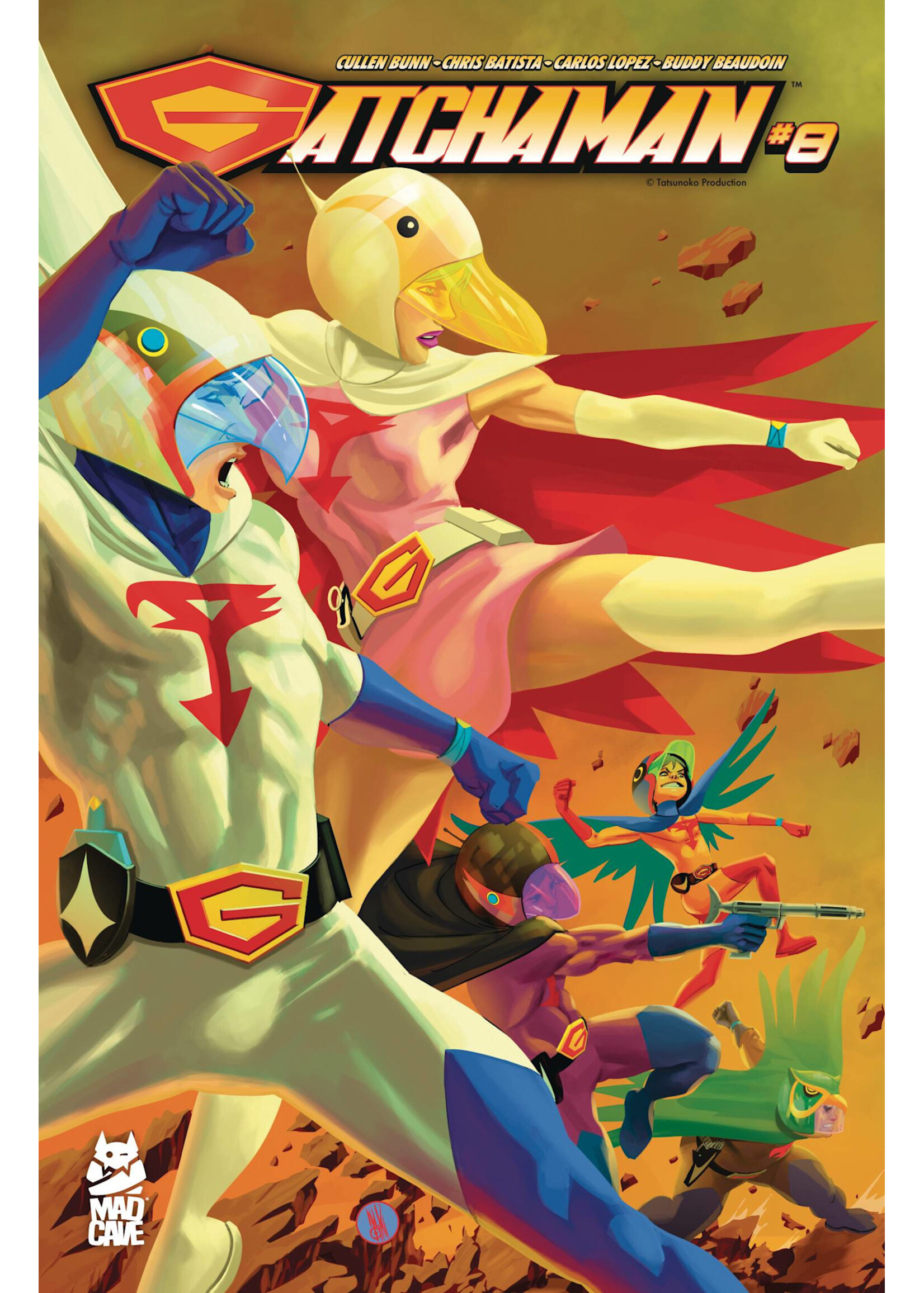 MAD CAVE GATCHAMAN (2024) #8 CVR A MIRANDA