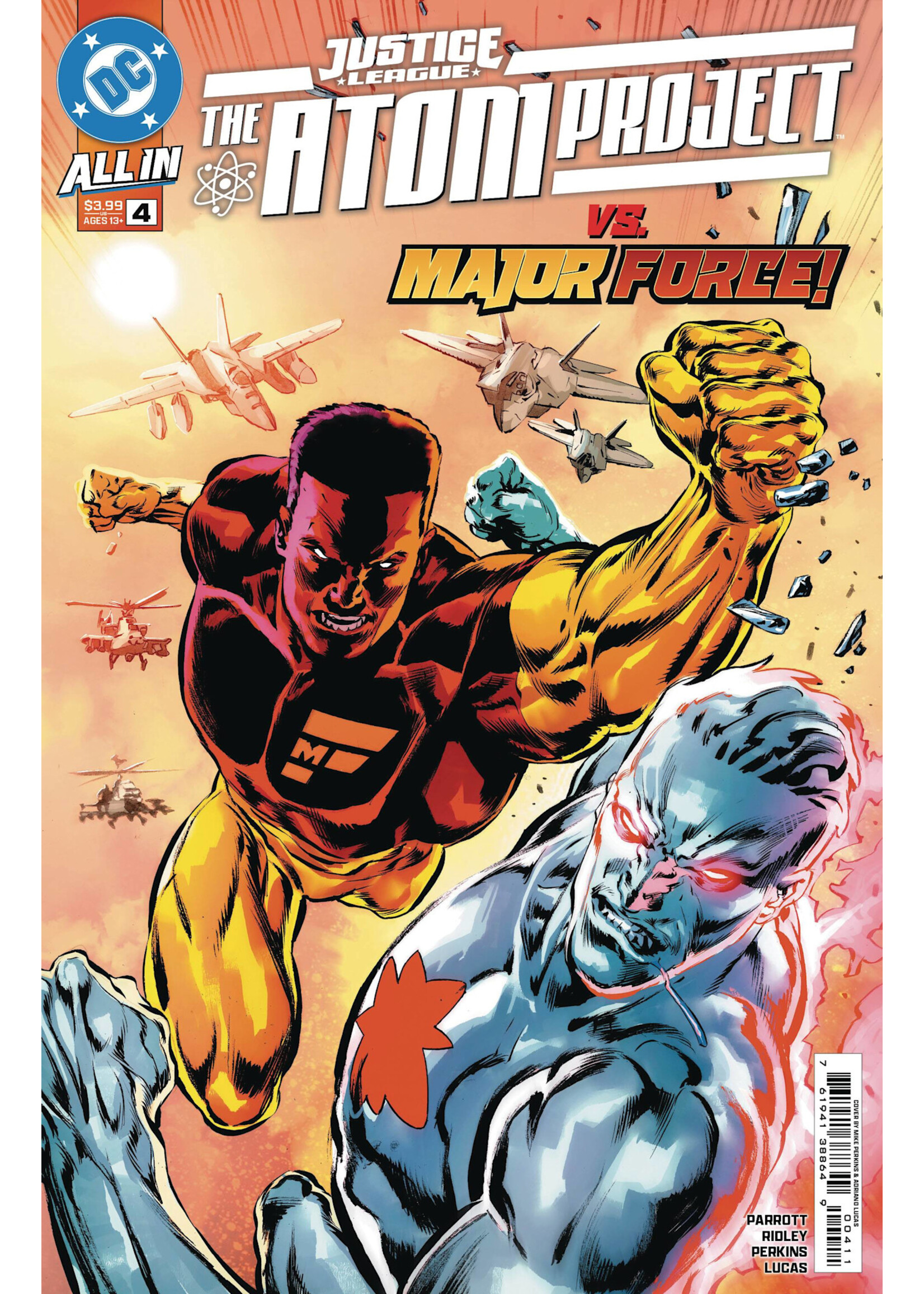 . JUSTICE LEAGUE THE ATOM PROJECT (2024) #4 (OF 6) CVR A PERKINS