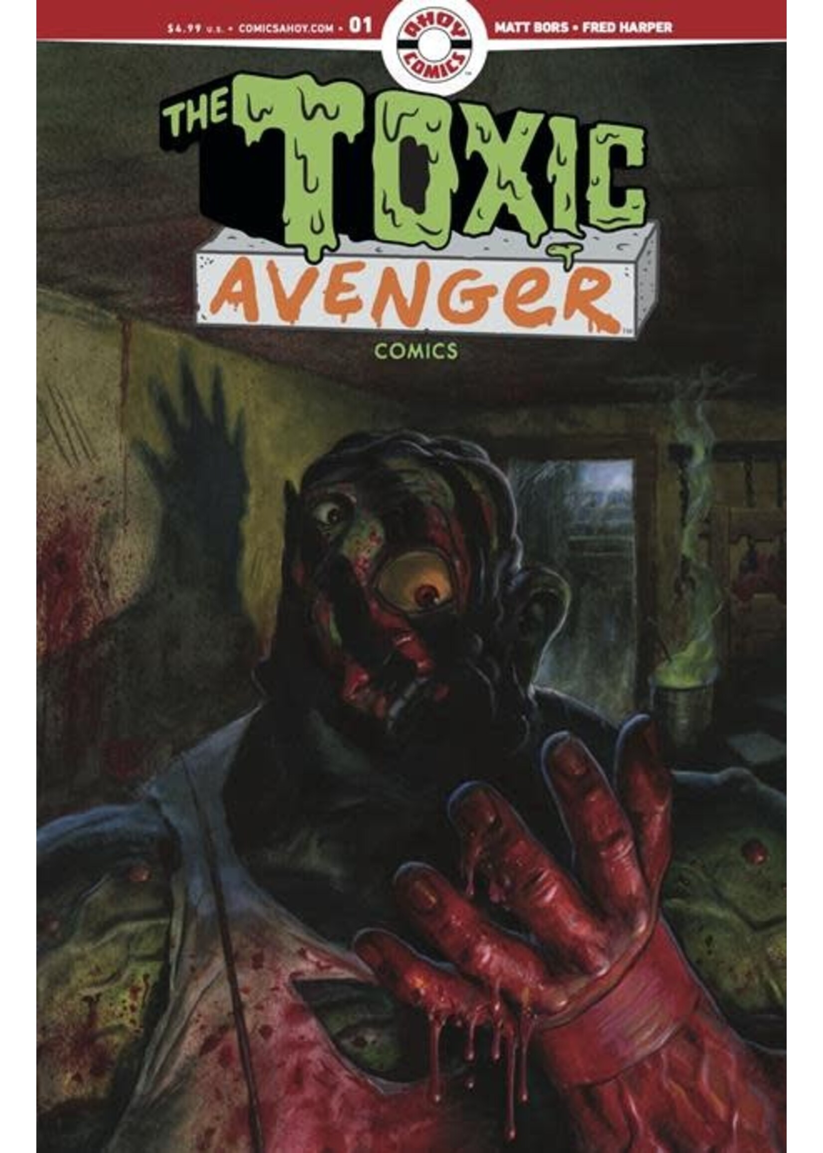 AHOY COMICS TOXIC AVENGER COMICS (2025) #1 CVR A HARPER (MR)