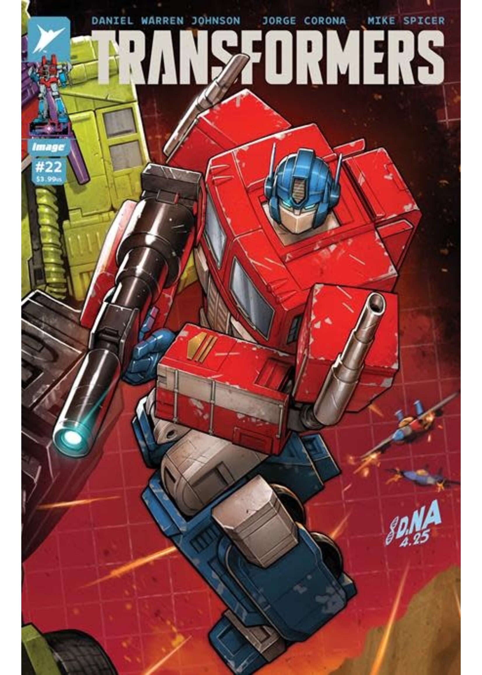 IMAGE COMICS TRANSFORMERS (2023) #22 CVR C INC 1:10 NAKAYAMA CONNECTING