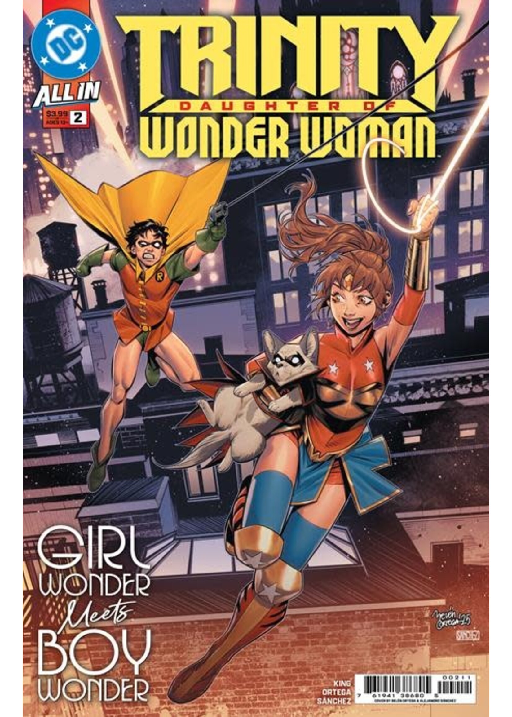 DC COMICS TRINITY DAUGHTER OF WONDER WOMAN (2025) #2 (OF 6) CVR A ORTEGA