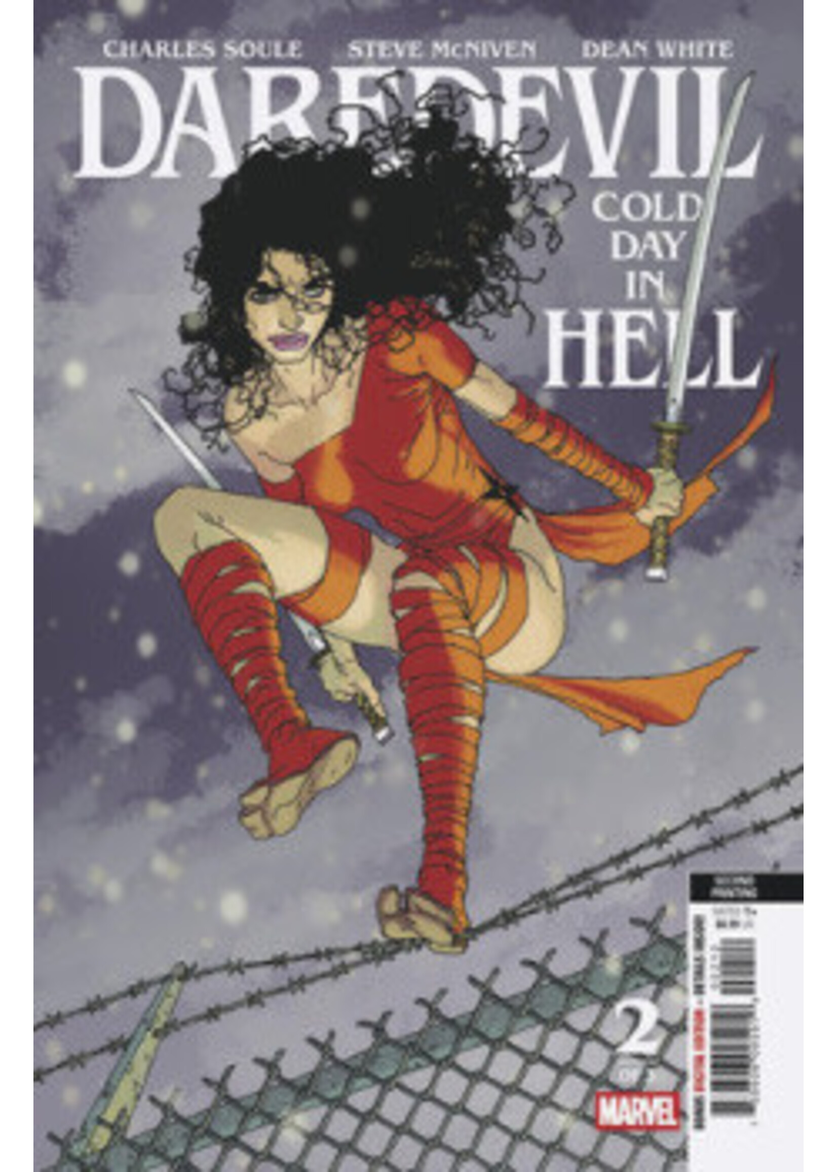 MARVEL COMICS DAREDEVIL COLD DAY IN HELL (2025) #2 2ND PRINT
