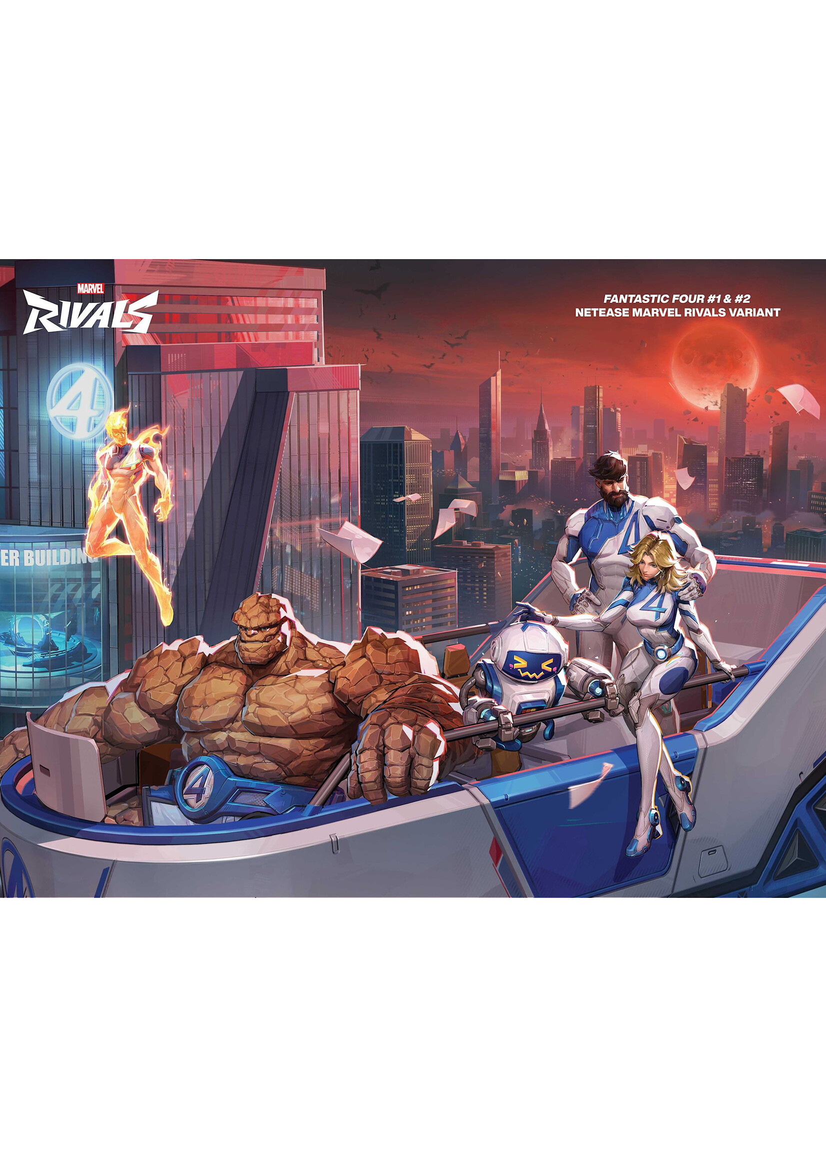MARVEL COMICS FANTASTIC FOUR (2025) #1 NETEASE GAMES MARVEL RIVALS