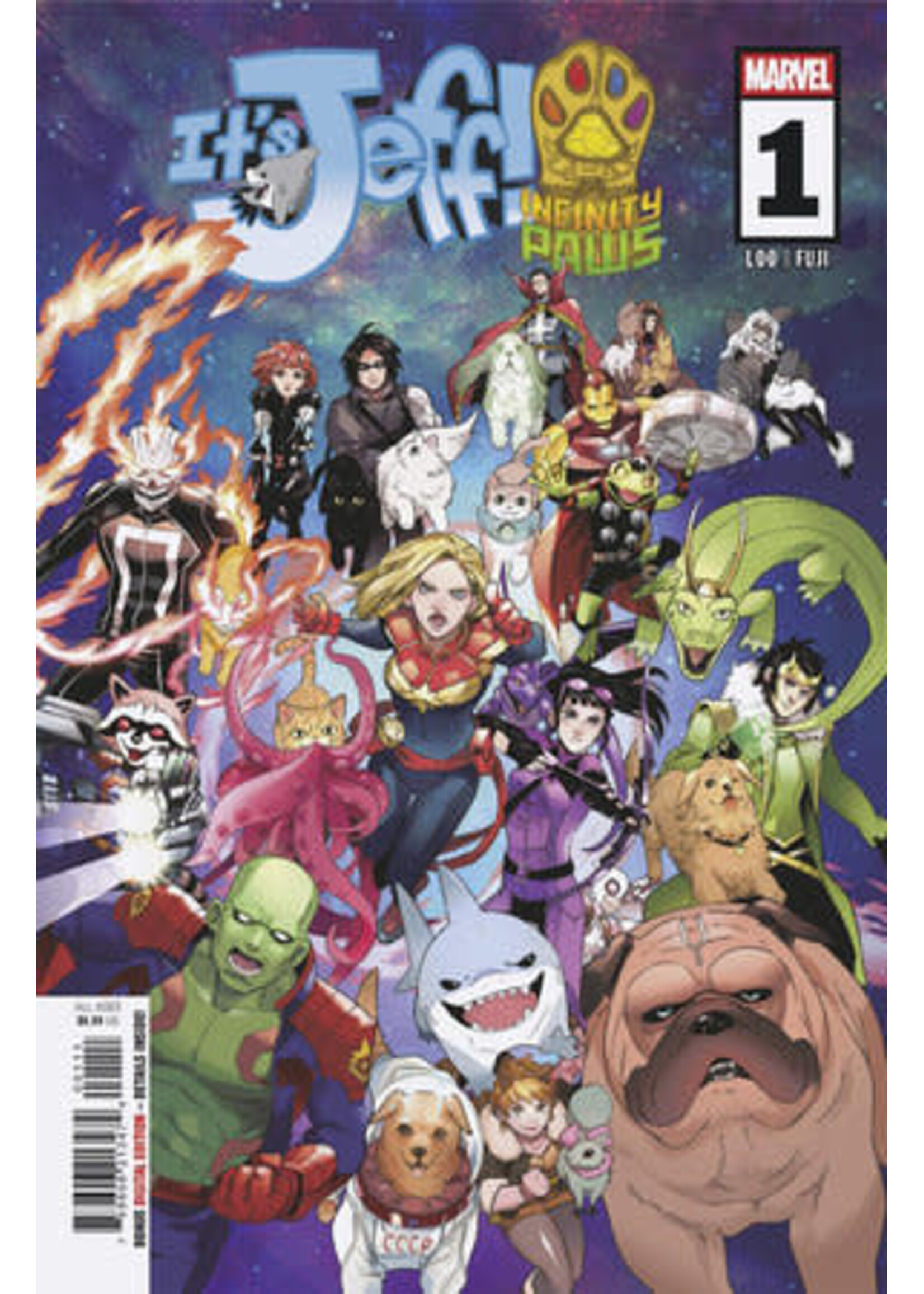 MARVEL COMICS IT'S JEFF INFINITY PAWS (2025) #1