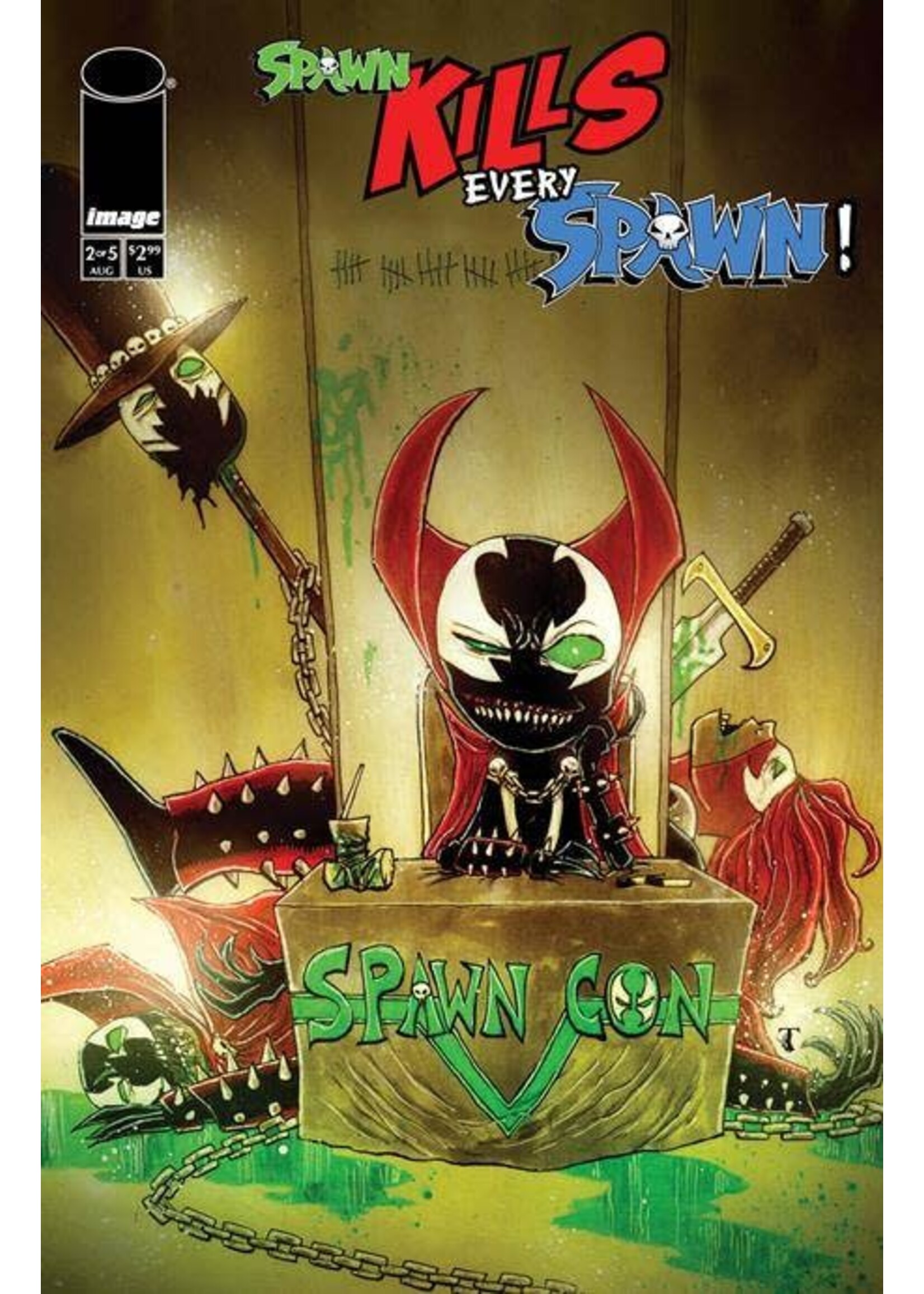 . SPAWN KILLS EVERY SPAWN #2 (OF 5) CVR B TEMPLESMITH