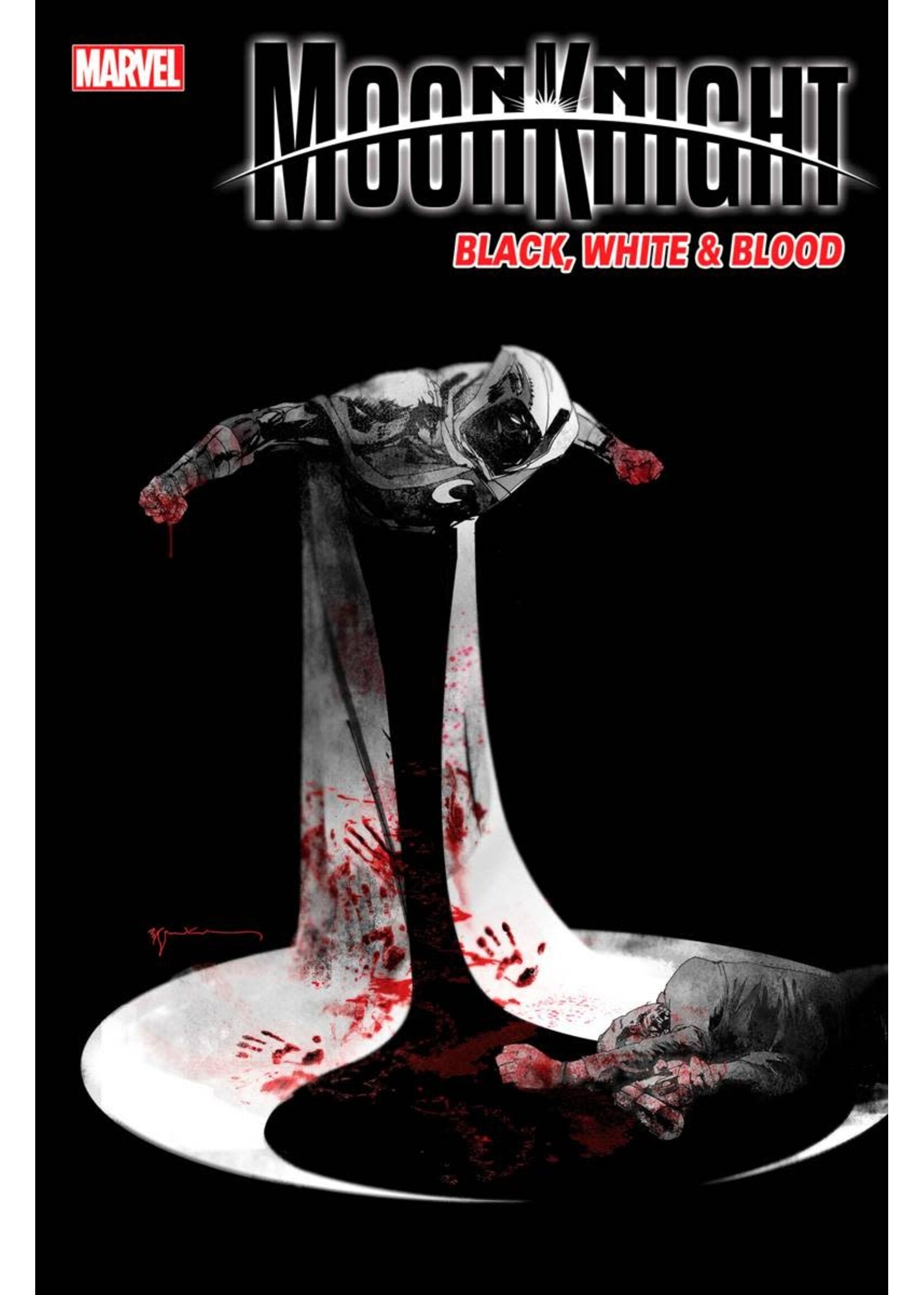 . MOON KNIGHT BLACK, WHITE & BLOOD #1