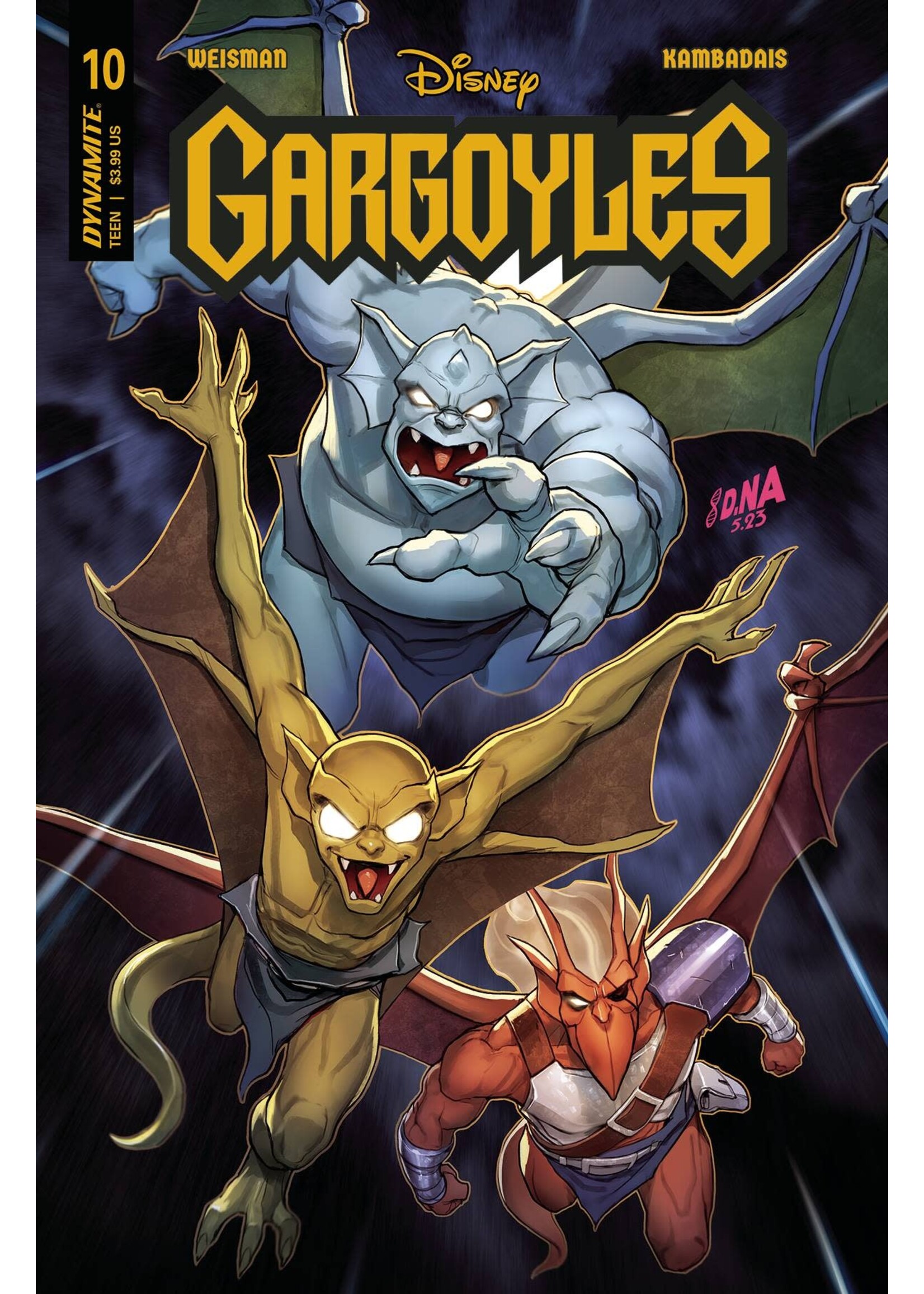 . GARGOYLES (2023) #10 CVR A NAKAYAMA