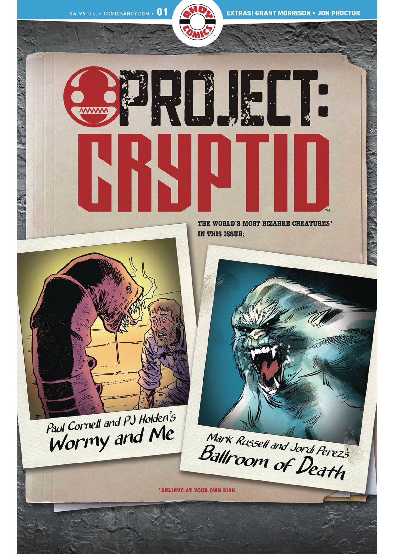 AHOY COMICS PROJECT CRYPTID #1 (OF 6) CVR A HOLDEN & PEREZ (MR)