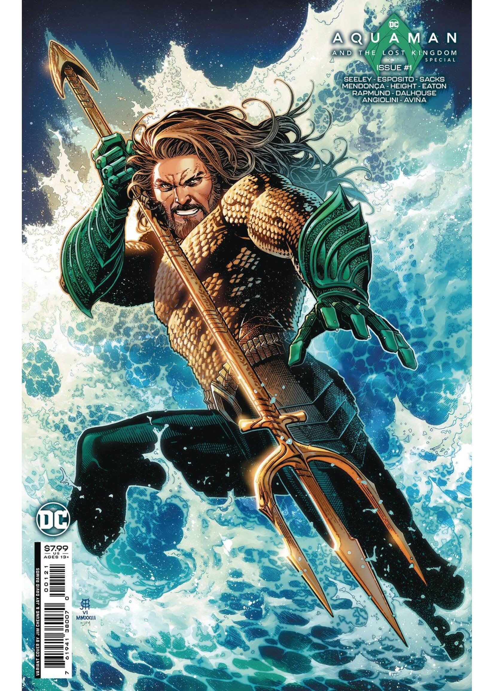 . AQUAMAN LOST KINGDOM SPECIAL #1 CHEUNG