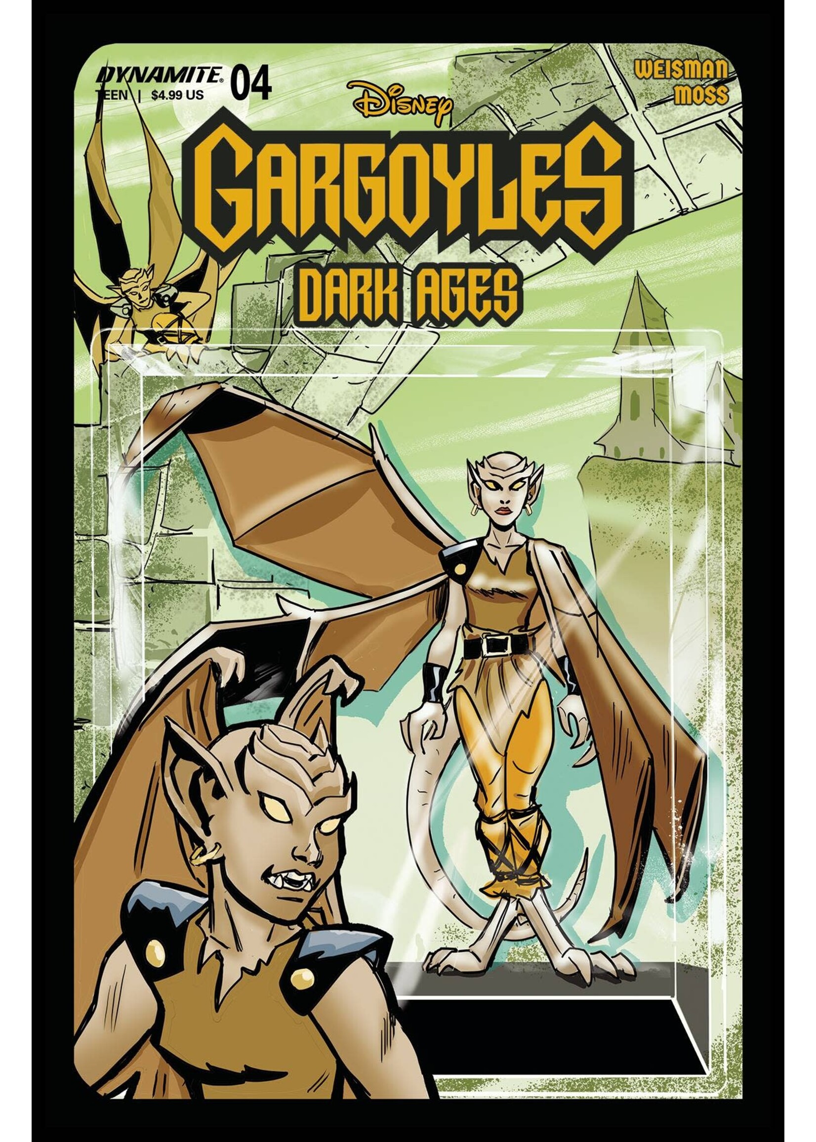. GARGOYLES DARK AGES #4 CVR F ACTION FIGURE