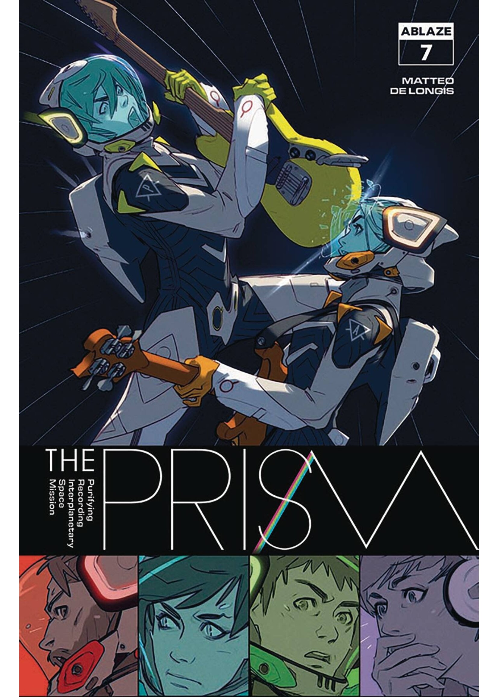 ABLAZE PUBLISHING THE PRISM #7 CVR A  MATTEO DE LONGIS (MR)