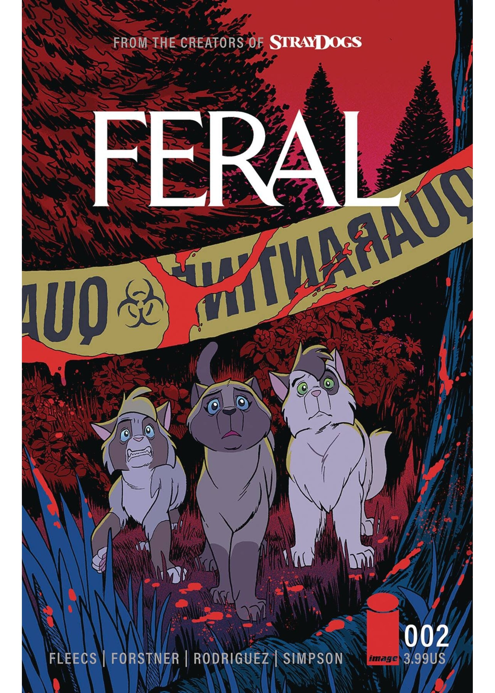 . FERAL (2024) #2 CVR A TRISH FORSTNER & TONY FLEECS