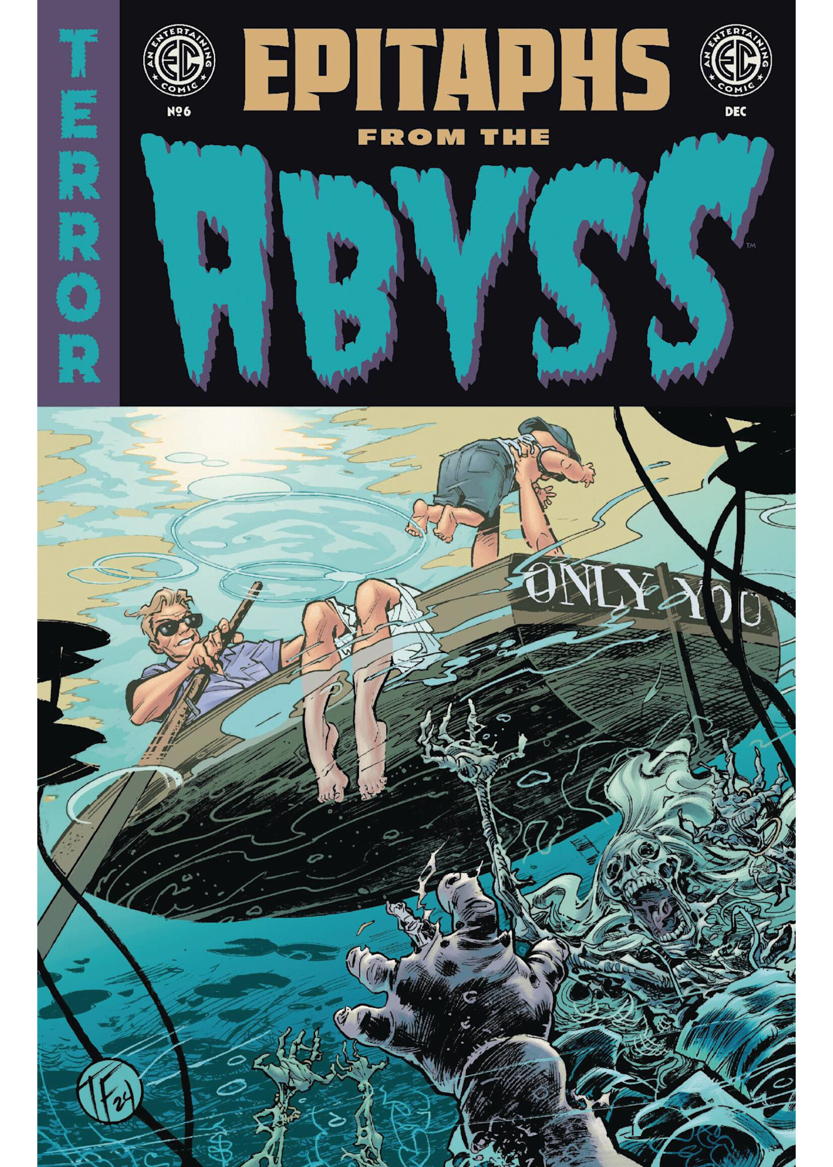 ONI PRESS EC EPITAPHS FROM THE ABYSS #6 (OF 12) CVR B FOWLER CRABTREE