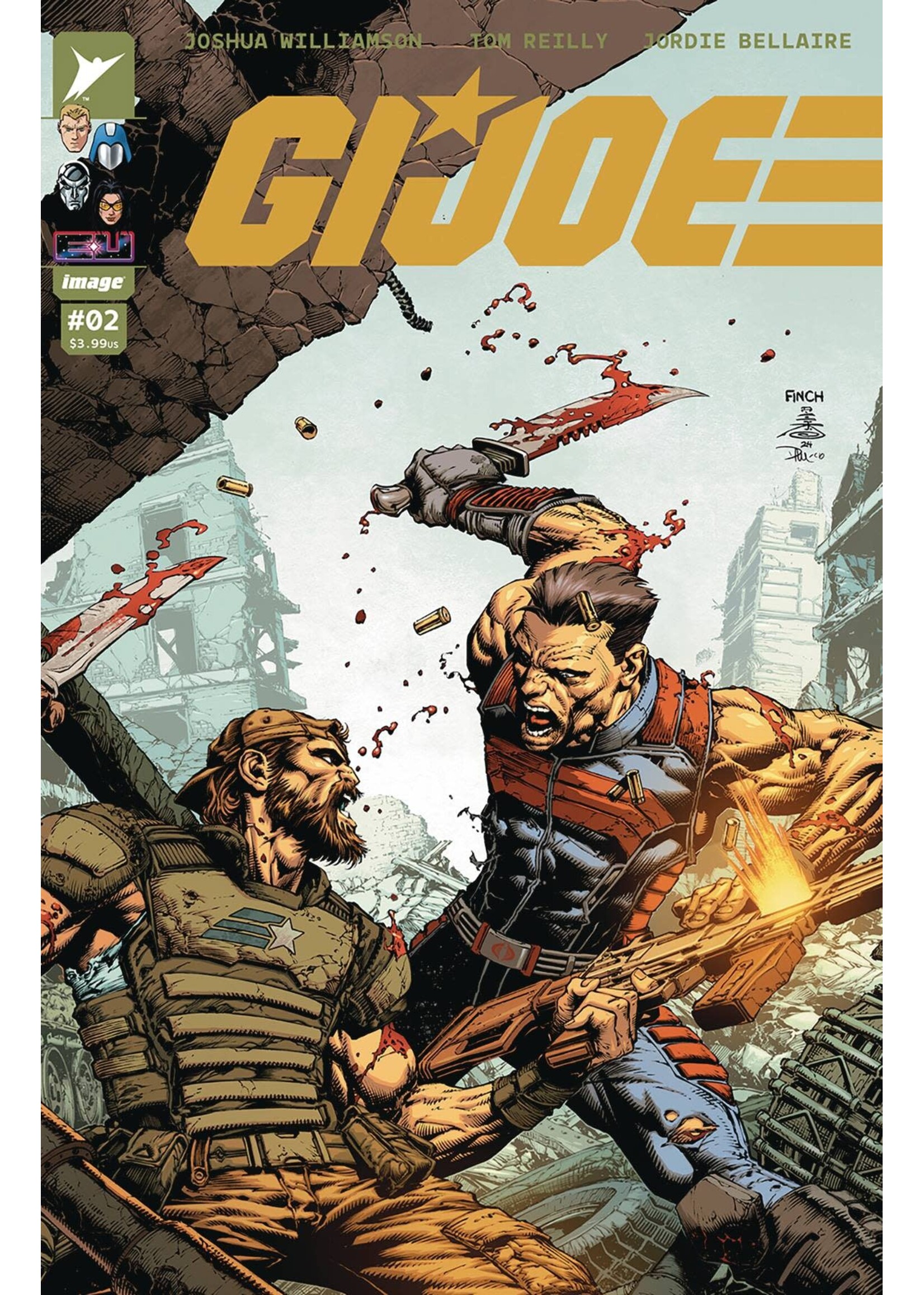 . GI JOE (2024) #2 CVR B FINCH MIKI & MCCAIG