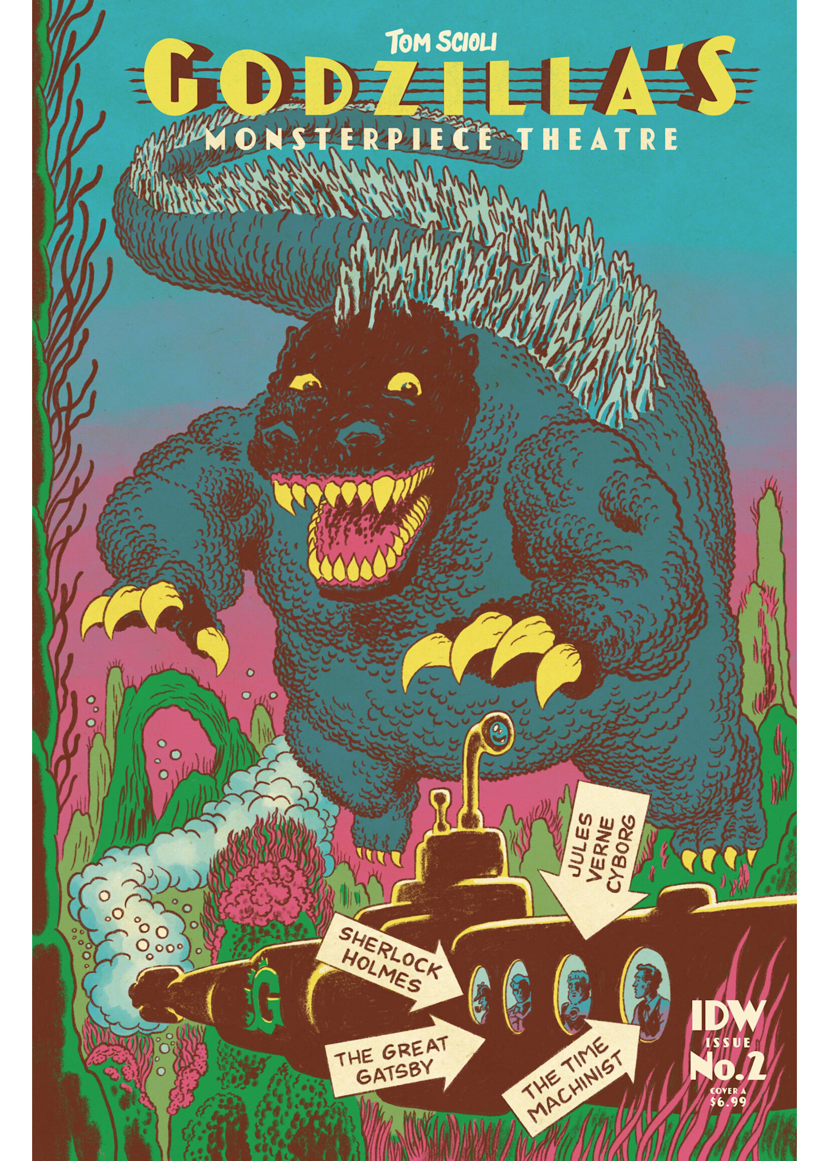 . GODZILLA MONSTERPIECE THEATRE #2 CVR A SCIOLI