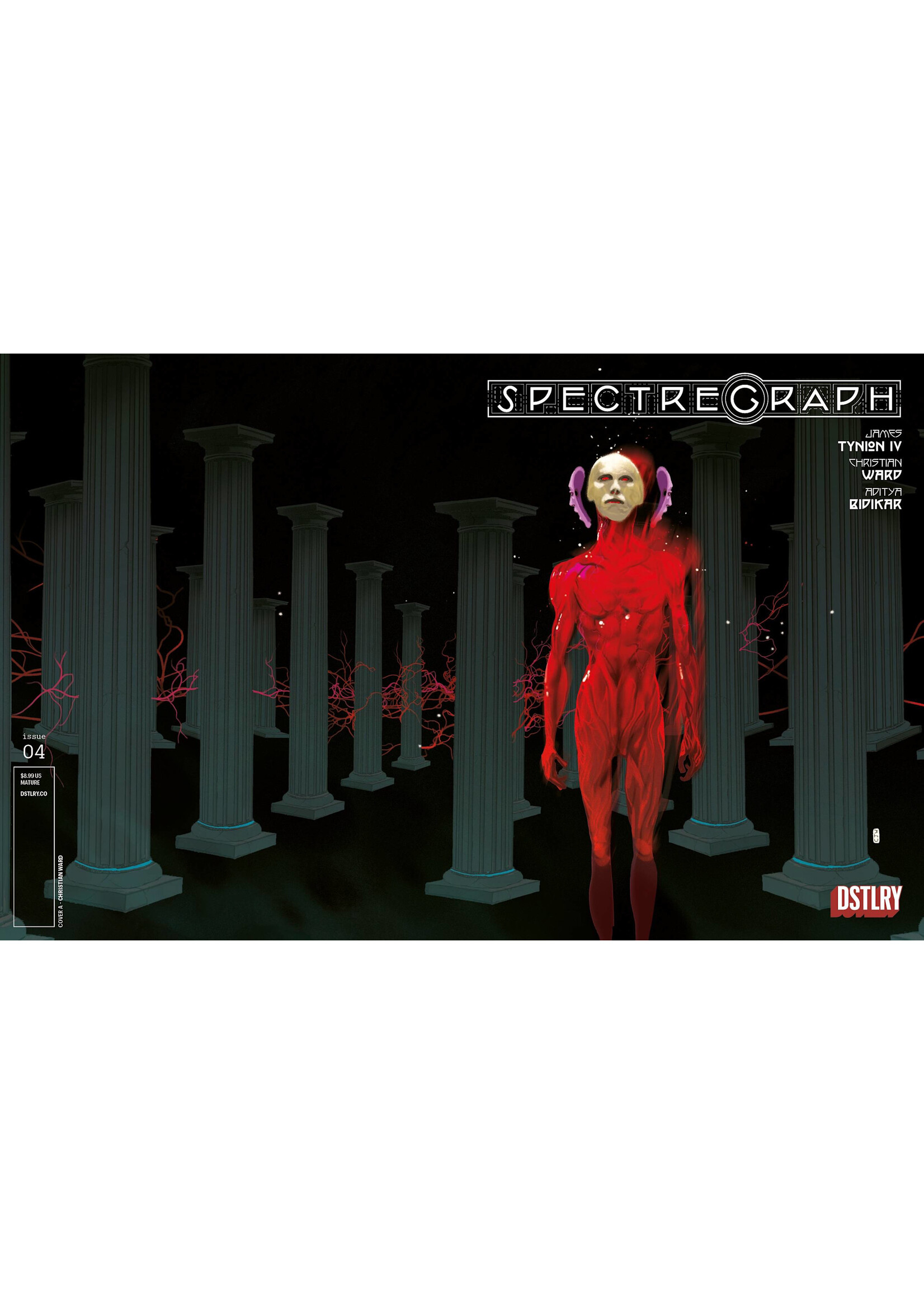 DSTLRY MEDIA SPECTREGRAPH #4 CVR A WARD (MR)