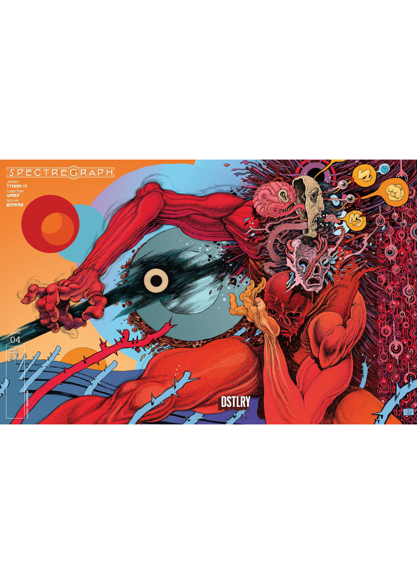 DSTLRY MEDIA SPECTREGRAPH #4 CVR B BERTRAM (MR)