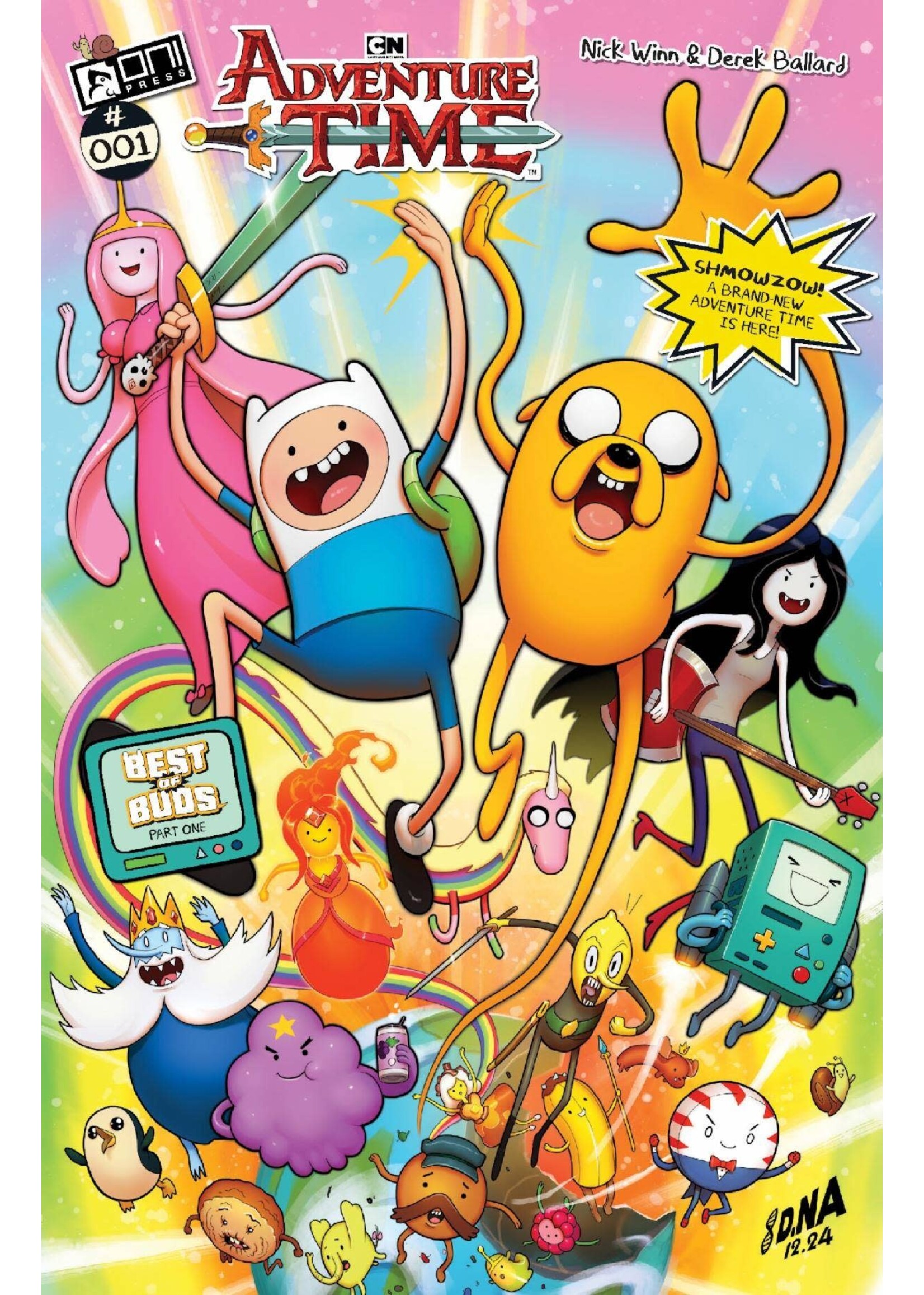 ONI PRESS ADVENTURE TIME (2025) #1 CVR B NAKAYAMA VAR