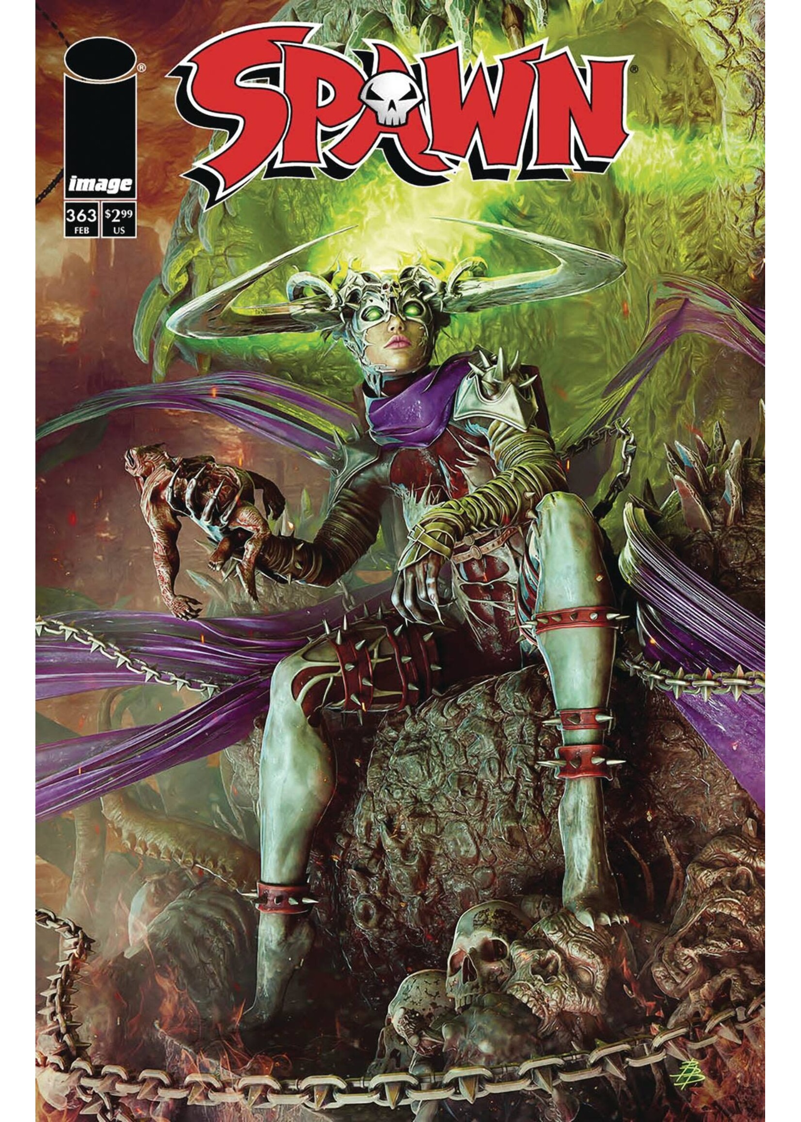 . SPAWN #363 CVR A BARENDS