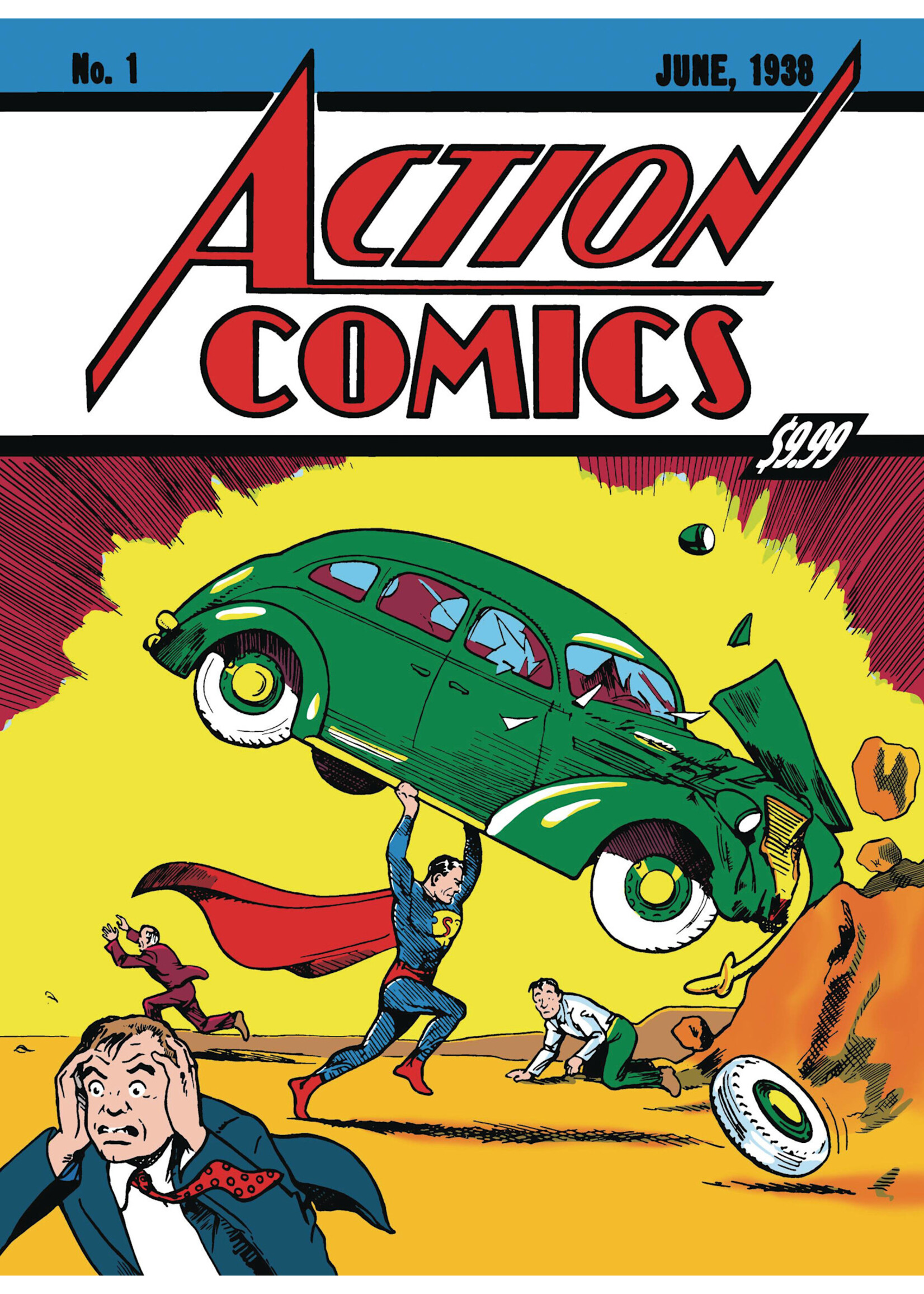 . SUPERMAN DAY 2025 ACTION COMICS #1 GA FACSIMILE EDITION