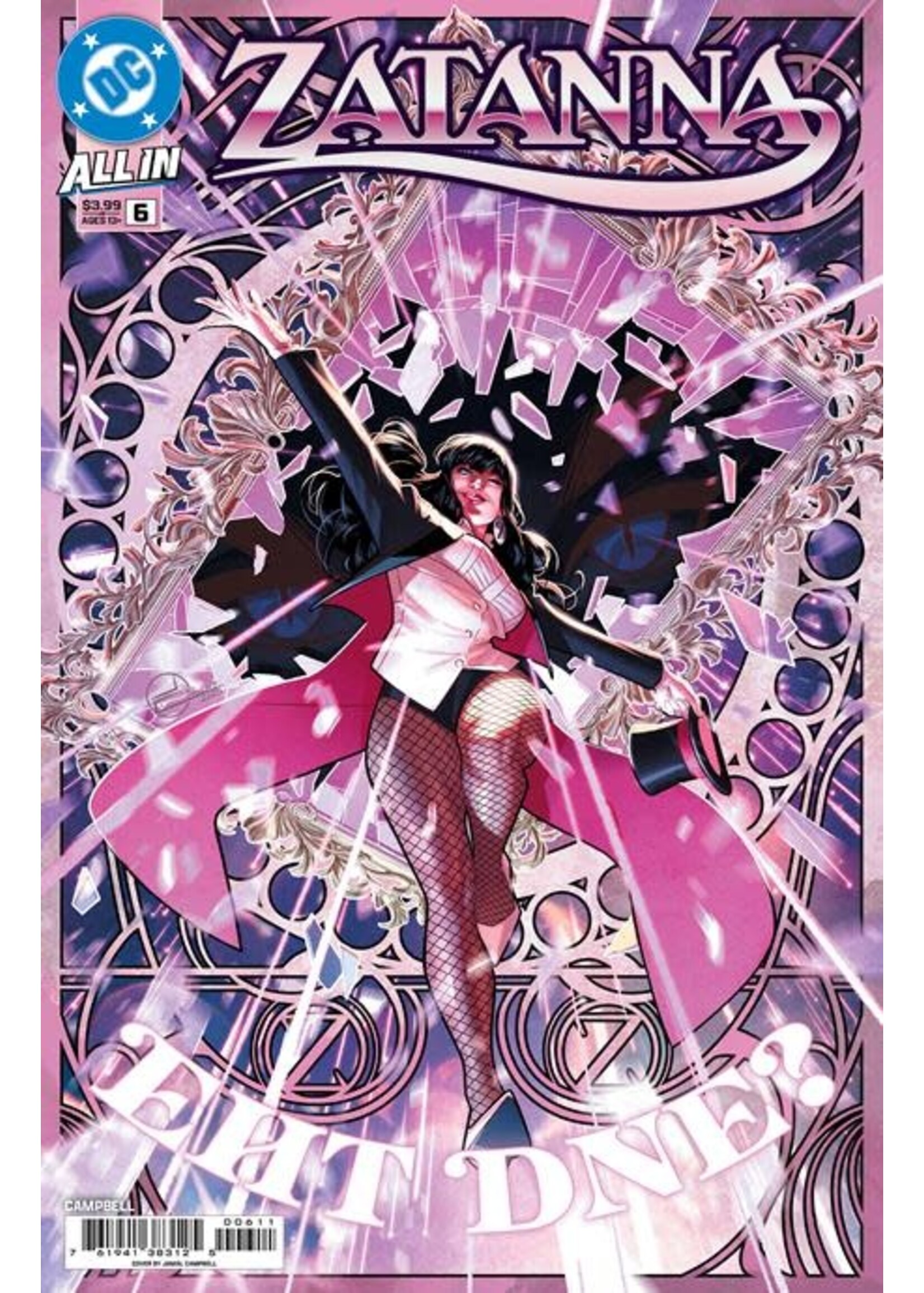 DC COMICS ZATANNA (2025) #6 (OF 6) CVR A CAMPBELL