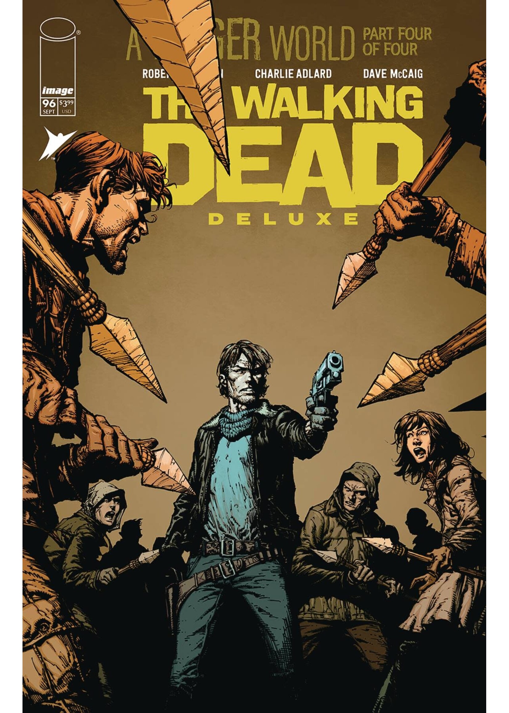 . WALKING DEAD DLX #96 CVR A FINCH & MCCAIG (MR)