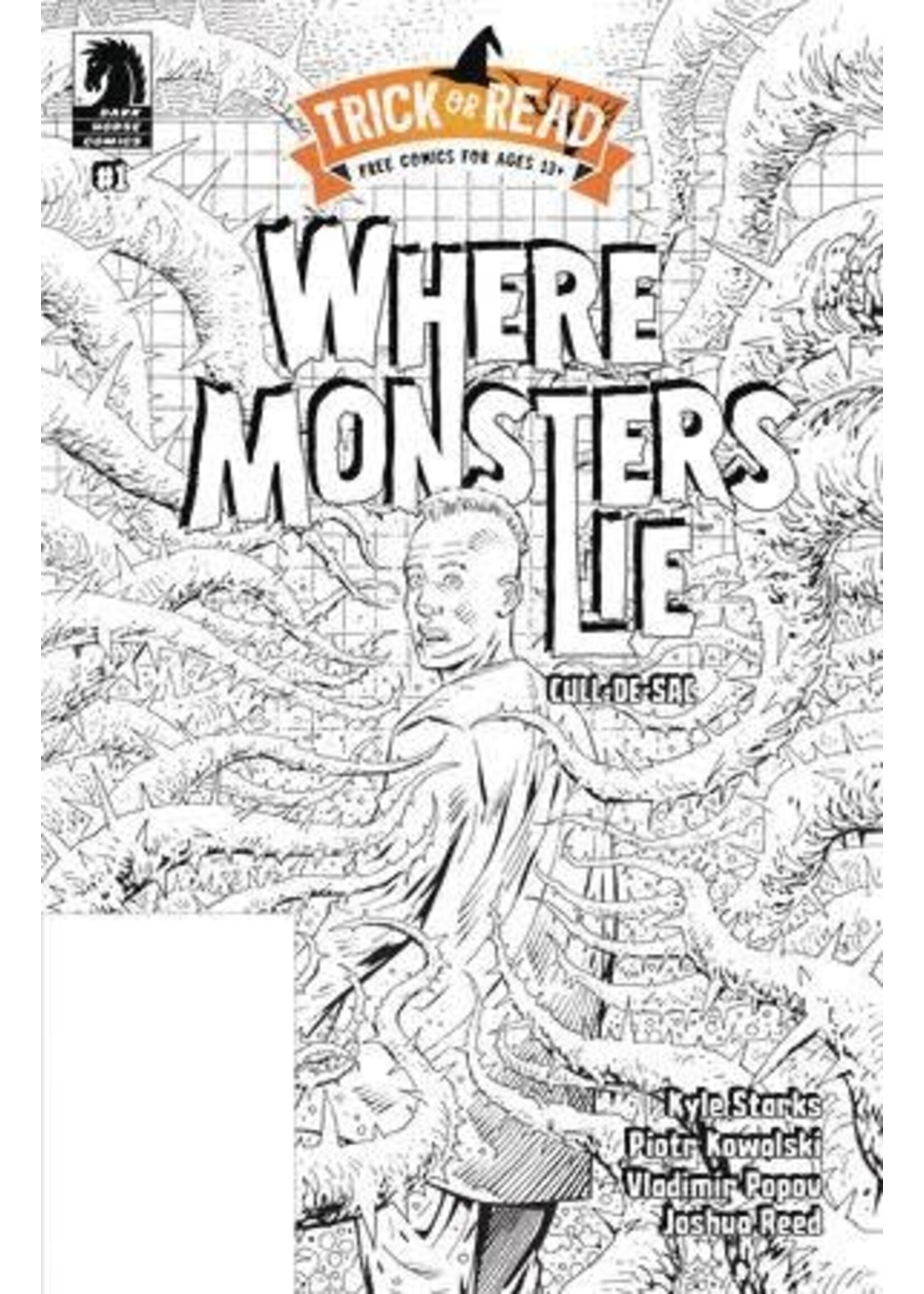 DARK HORSE WHERE MONSTERS LIE CULL-DE-SAC #1 HALLOWEEN TRICK-OR-READ 2024 (PACK OF 20)