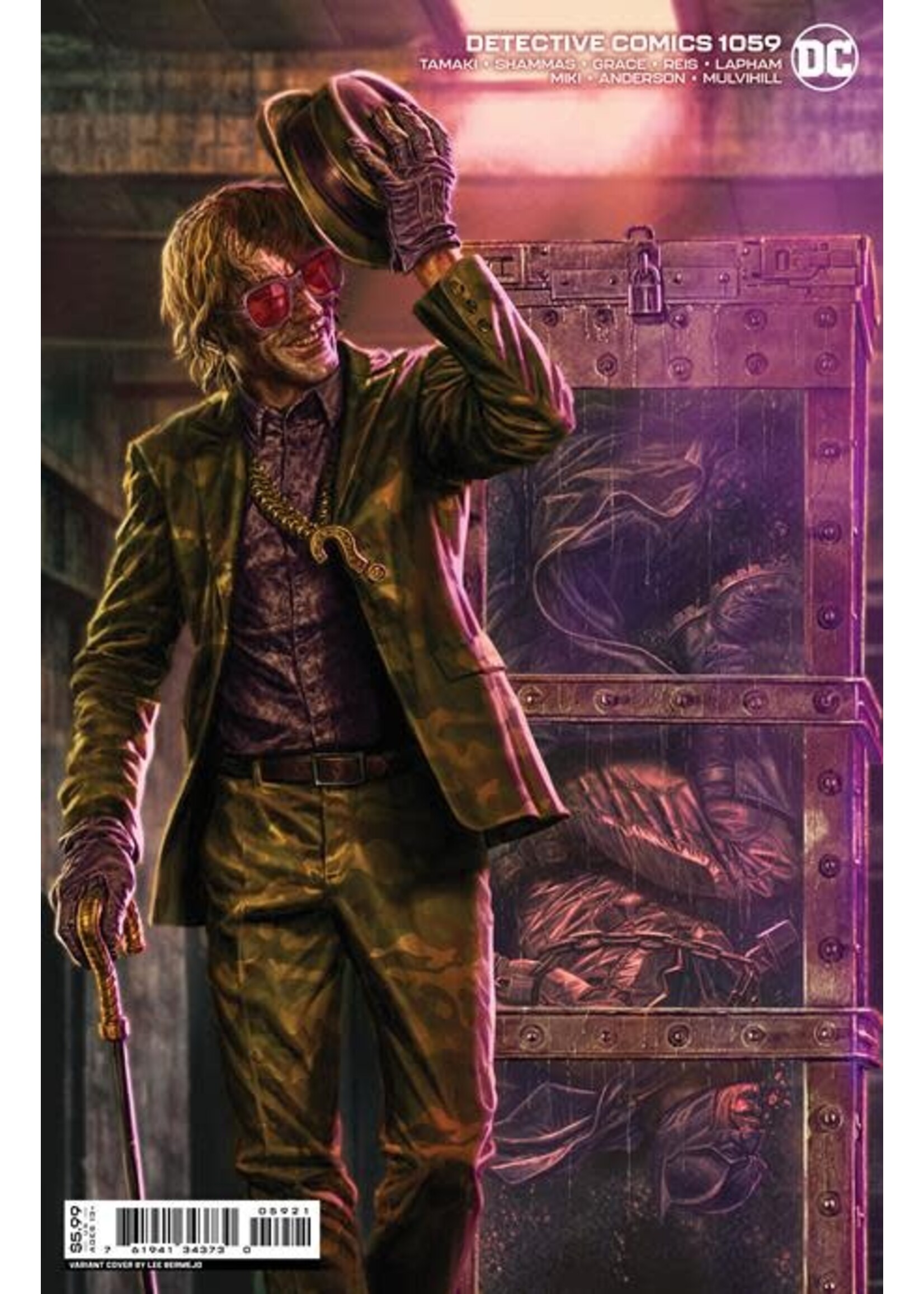 . DETECTIVE COMICS #1059 CVR B BERMEJO CARD STOCK VA