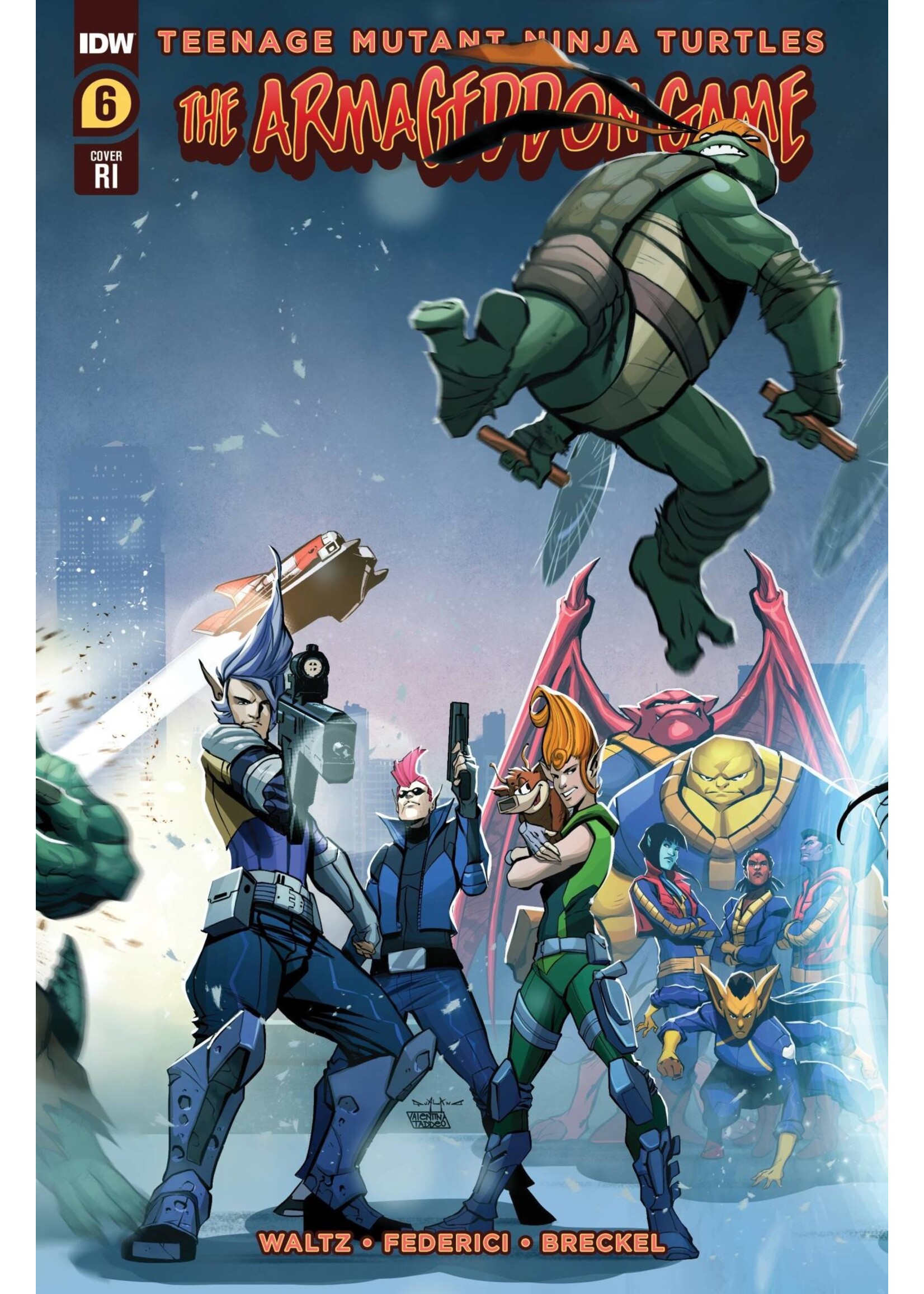 . TMNT ARMAGEDDON GAME #6 CVR RI 10
