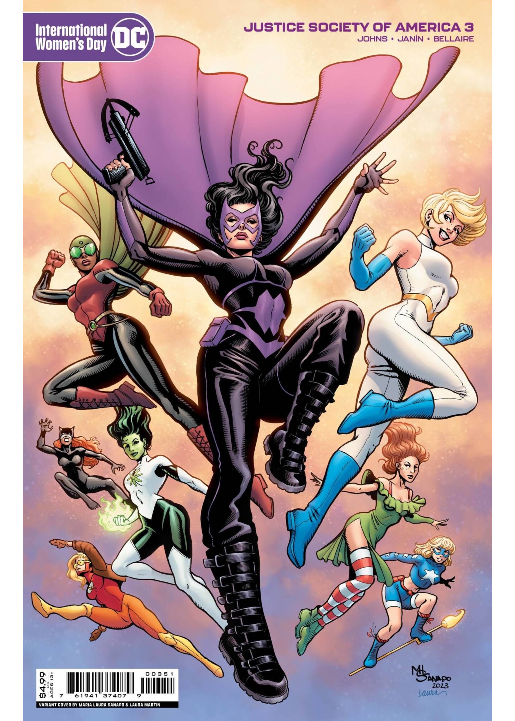 . JUSTICE SOCIETY OF AMERICA (2023) #3 INTERNATIONAL WOMENS