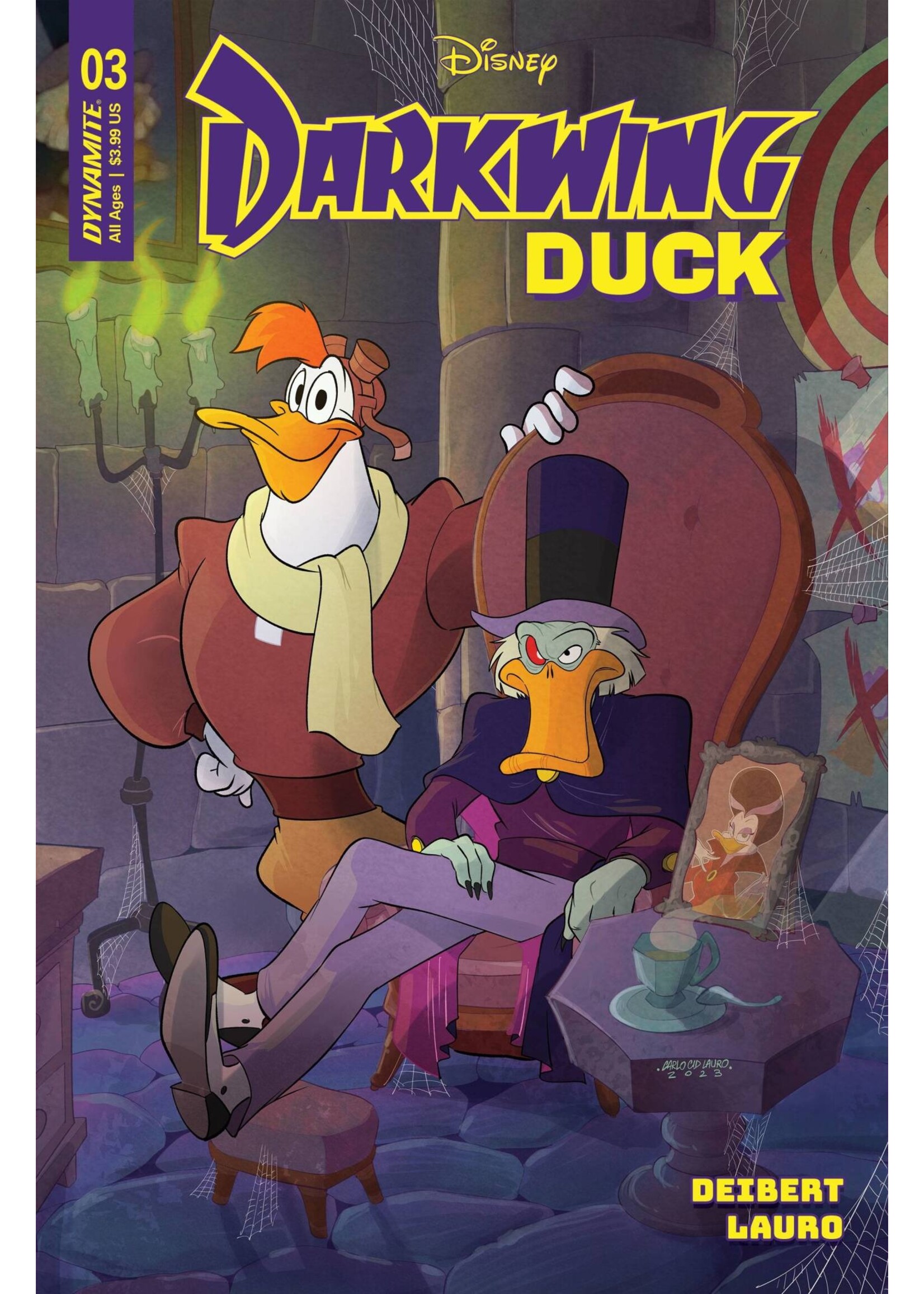 . DARKWING DUCK (2023) #3 1:10 INCV LAURO ORIGINAL