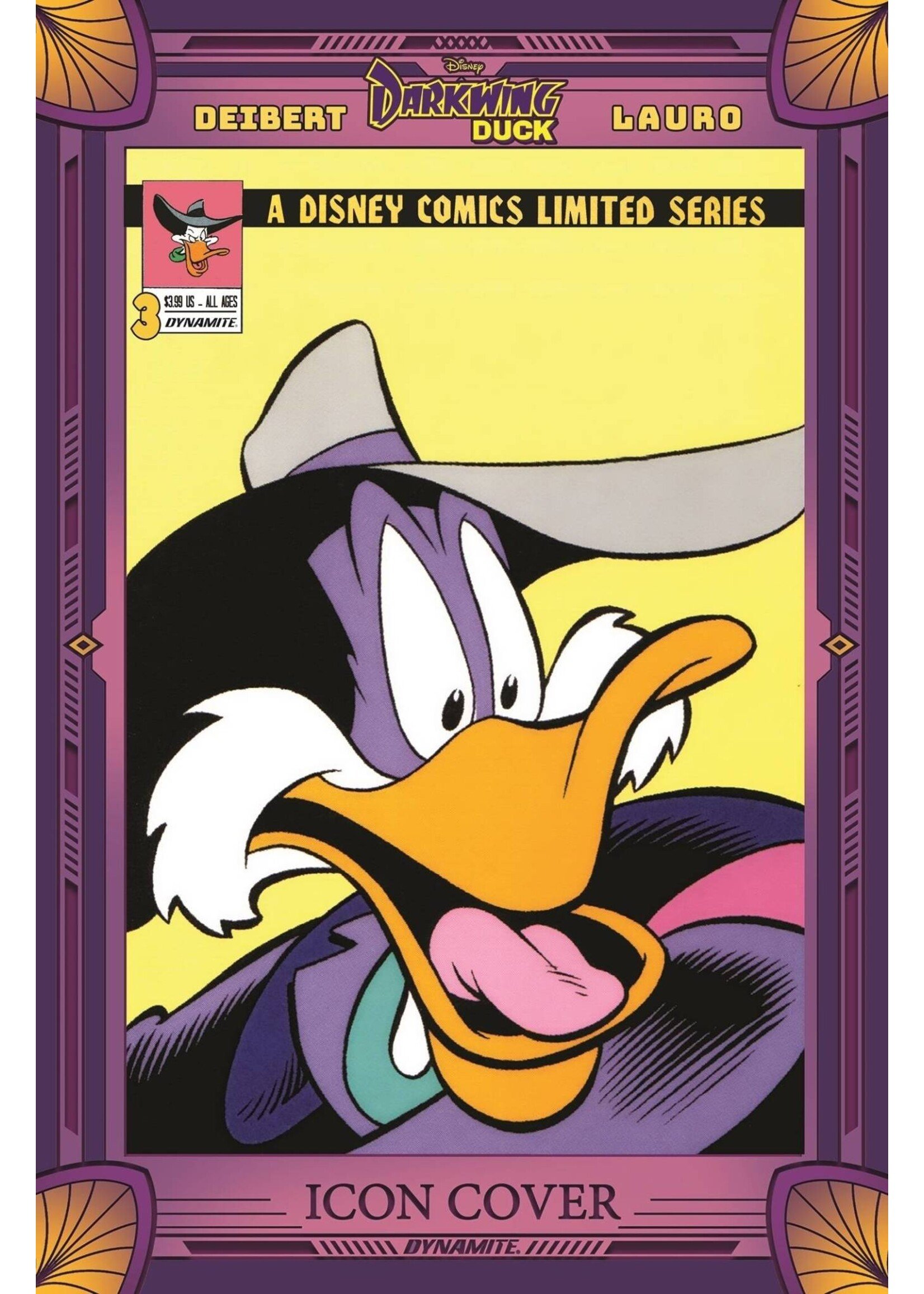 . DARKWING DUCK (2023) #3 1:10 INCV MOORE MODERN ICON 1991