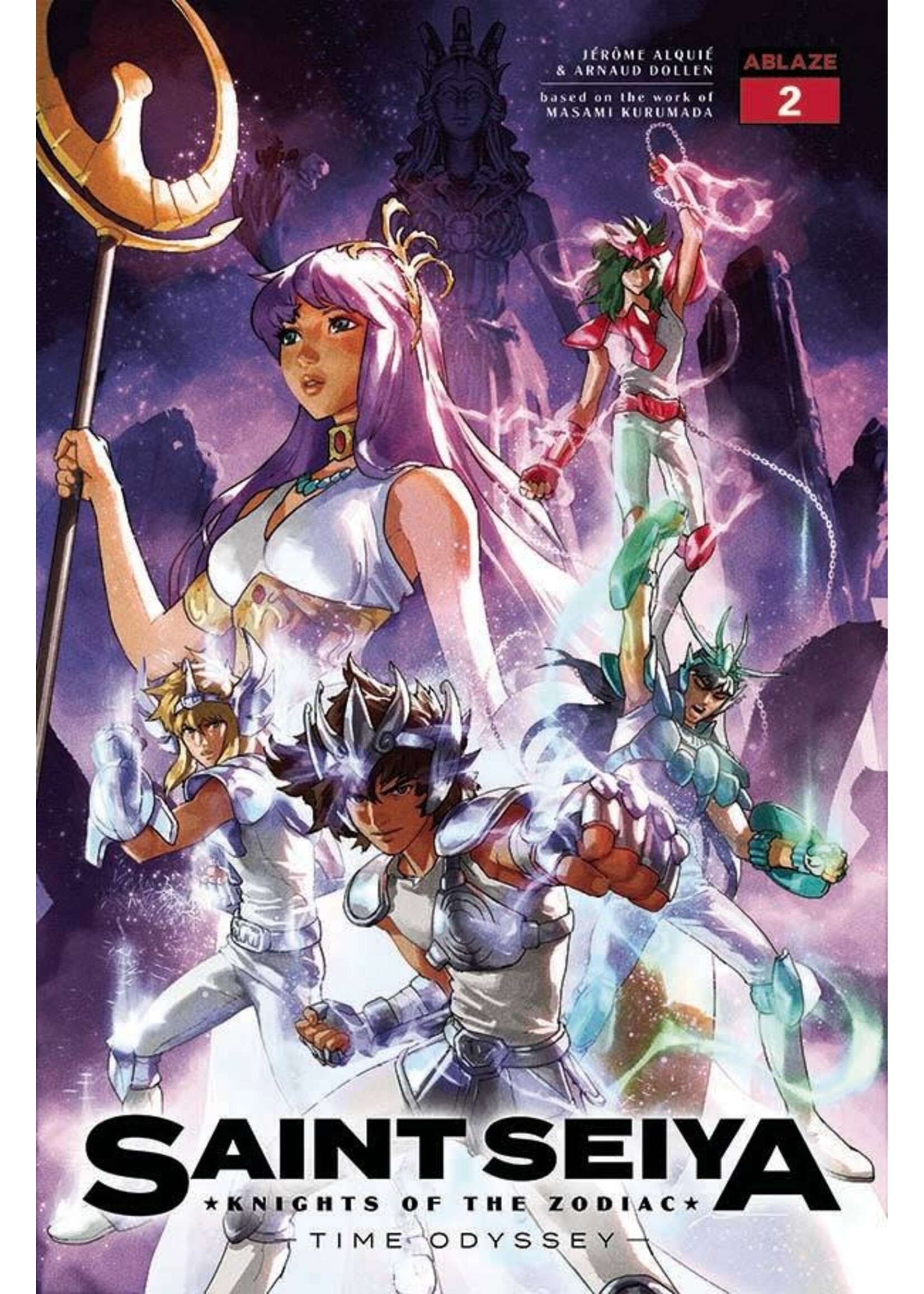 ABLAZE PUBLISHING SAINT SEIYA KNIGHTS OF ZODIAC TIME ODYSSEY #2 CVR A PAREL