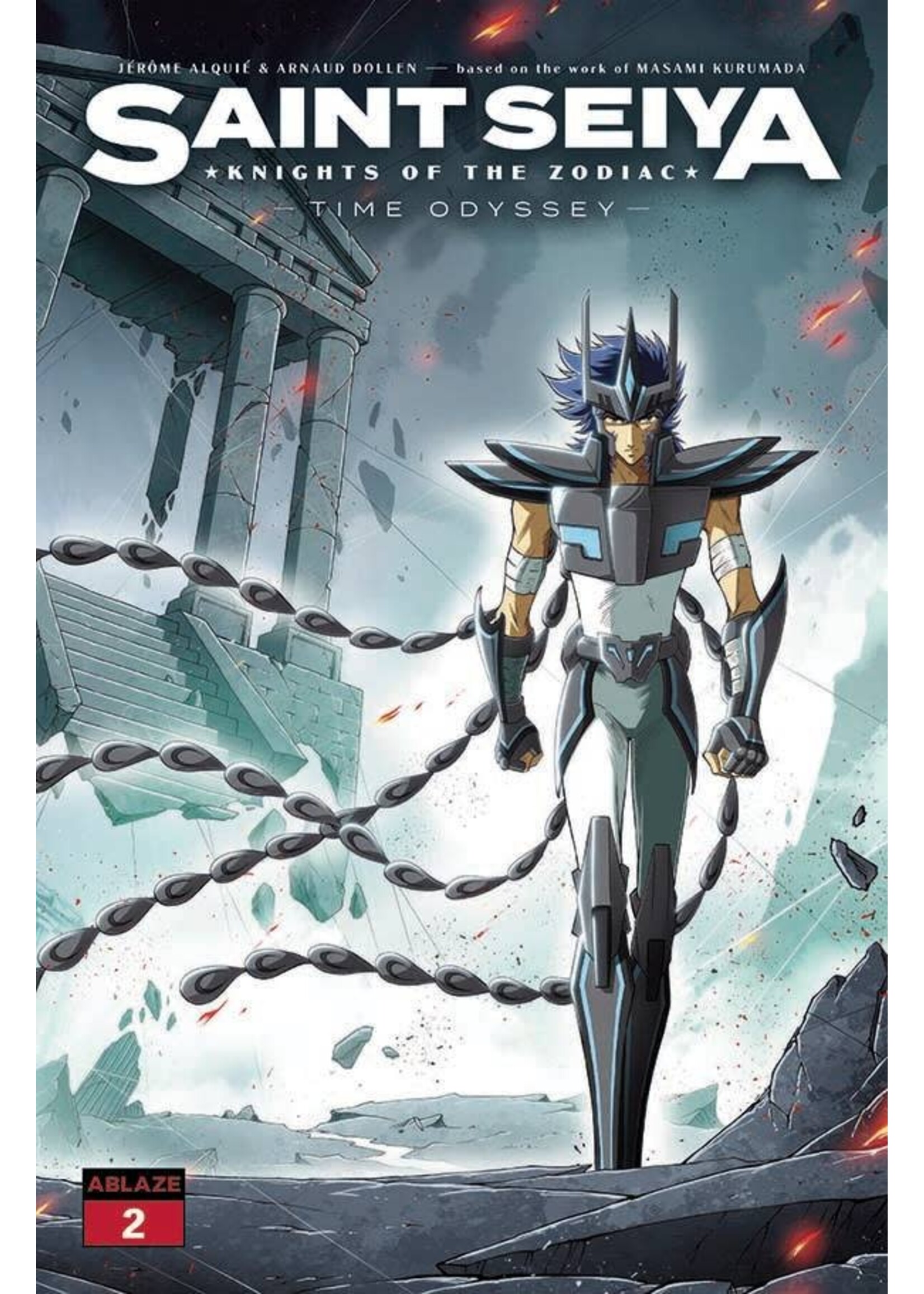 ABLAZE PUBLISHING SAINT SEIYA KNIGHTS OF ZODIAC TIME ODYSSEY #2 CVR C ALQUIE