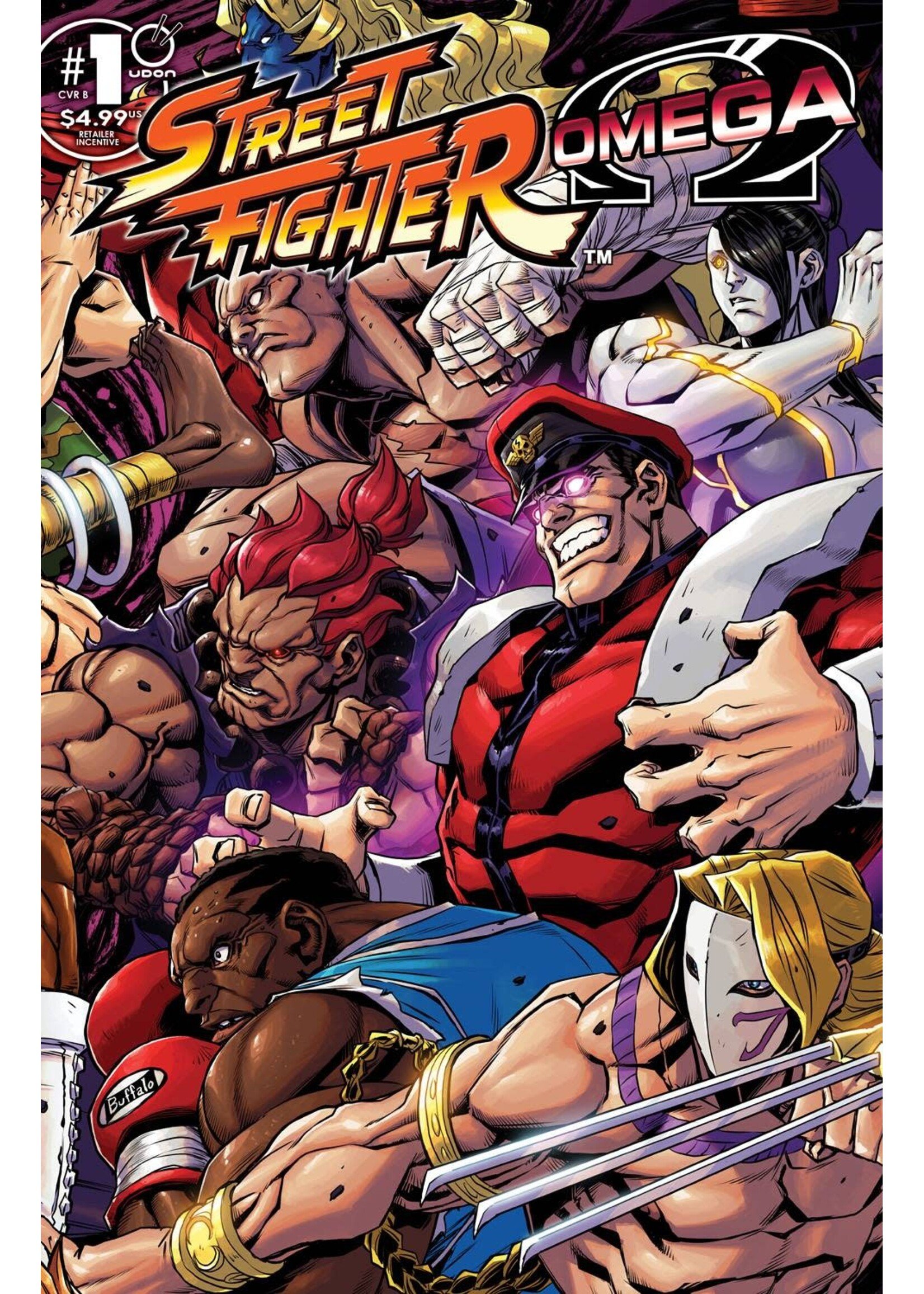 . STREET FIGHTER OMEGA #1 CVR B NG