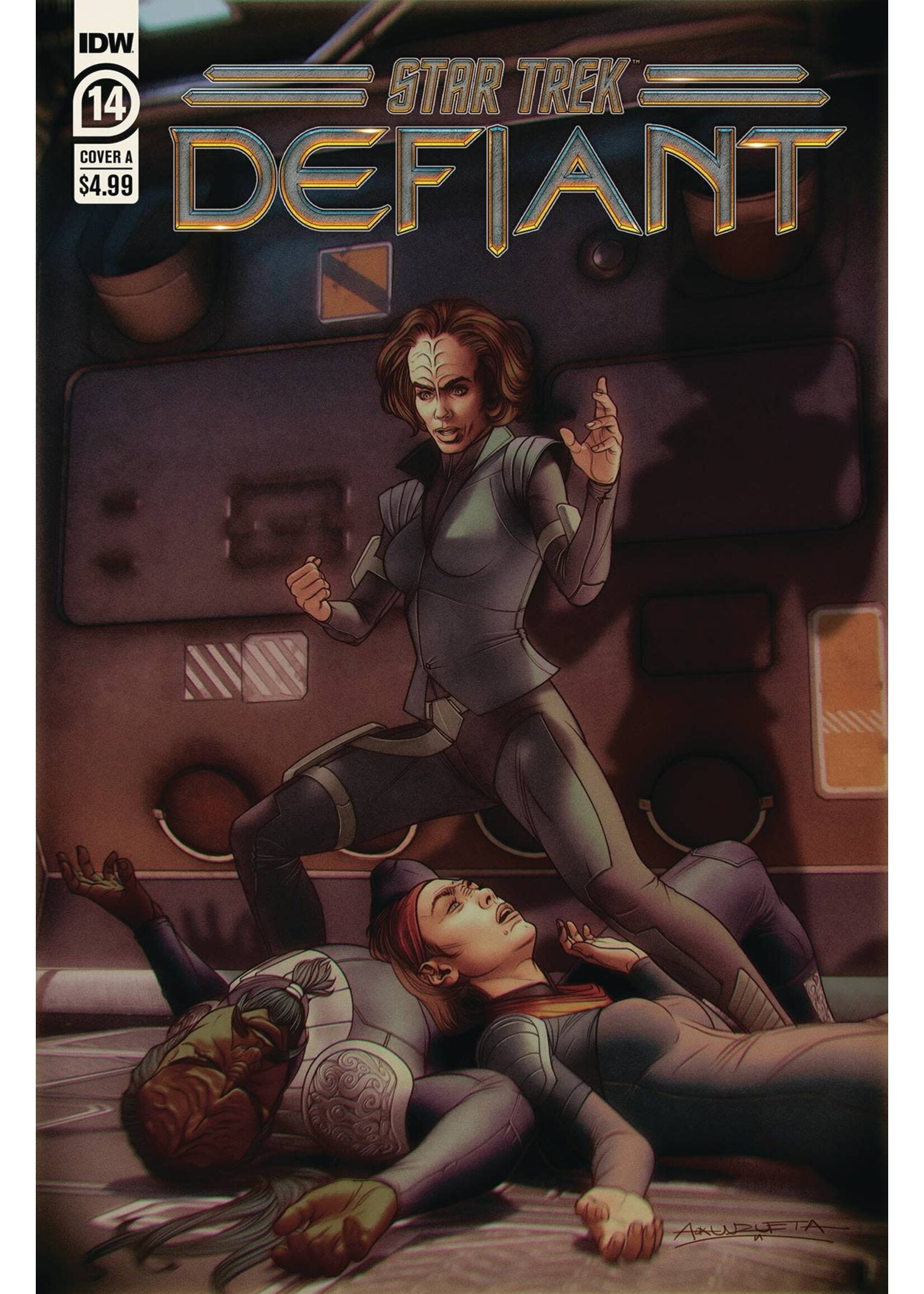 . STAR TREK DEFIANT #14 CVR A UNZUETA