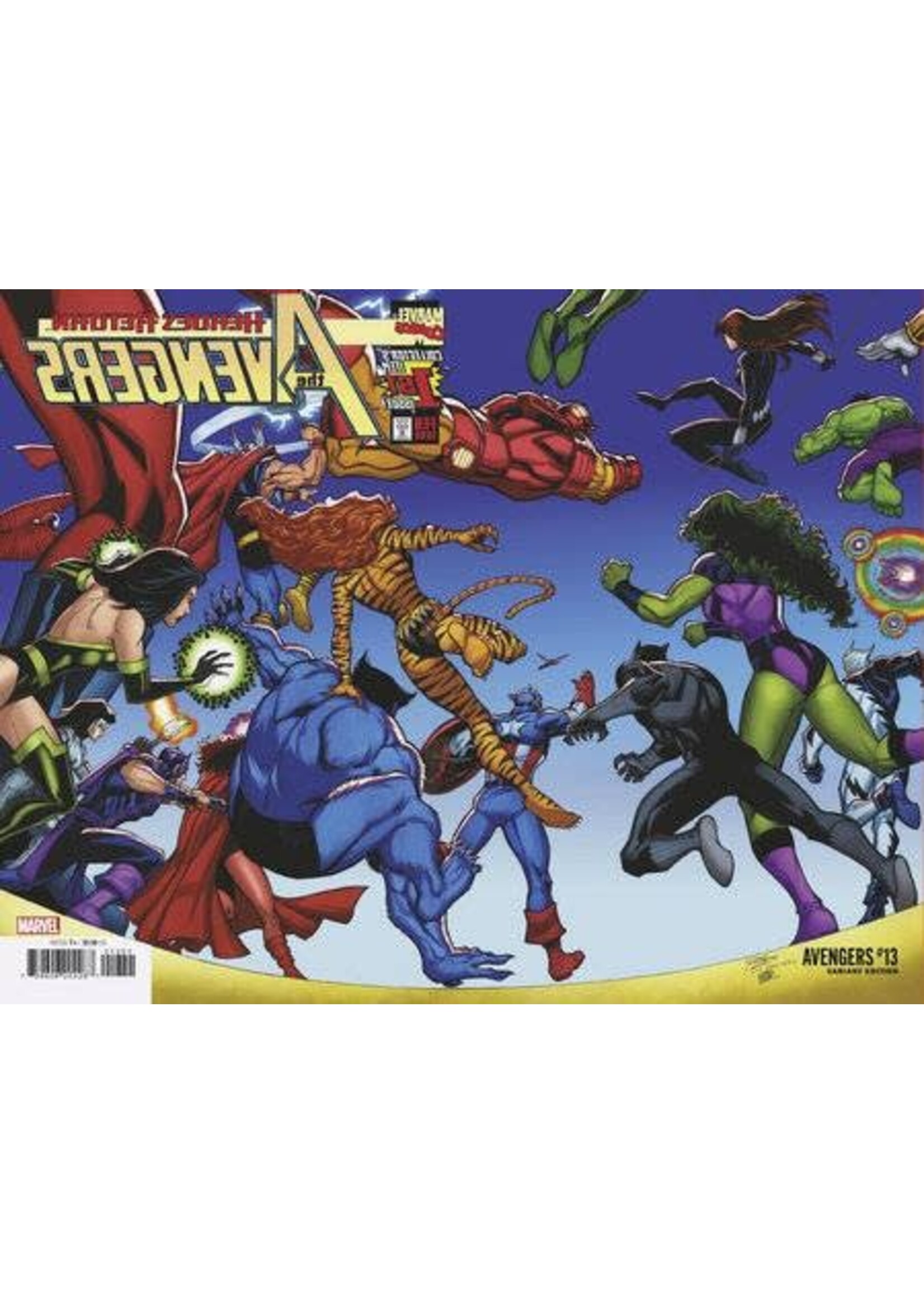 . AVENGERS (2023) #13 LIM WRAPAROUND VARIANT