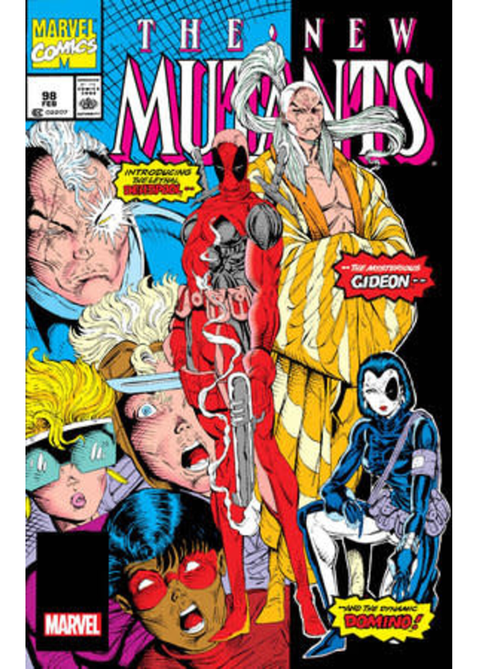 . NEW MUTANTS #98 FACSIMILE EDITION POSTER