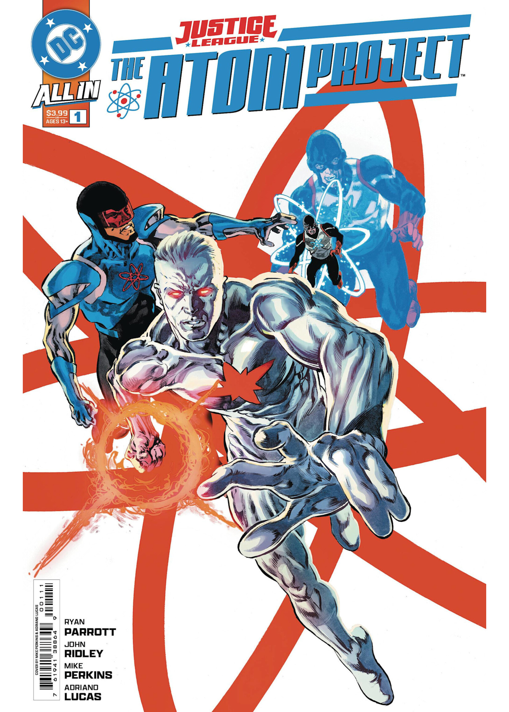 . JUSTICE LEAGUE THE ATOM PROJECT (2024) #1