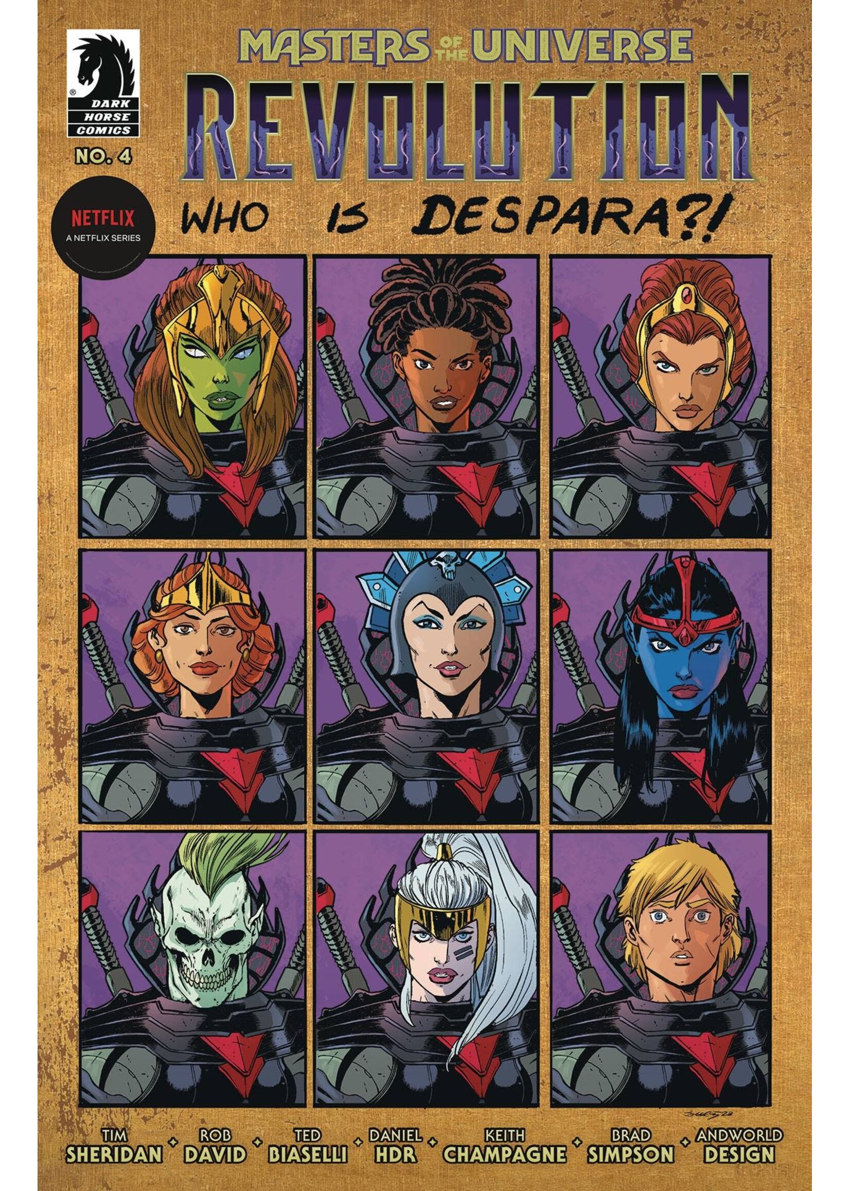 DARK HORSE MASTERS OF UNIVERSE REVOLUTION #4 CVR B SEELEY