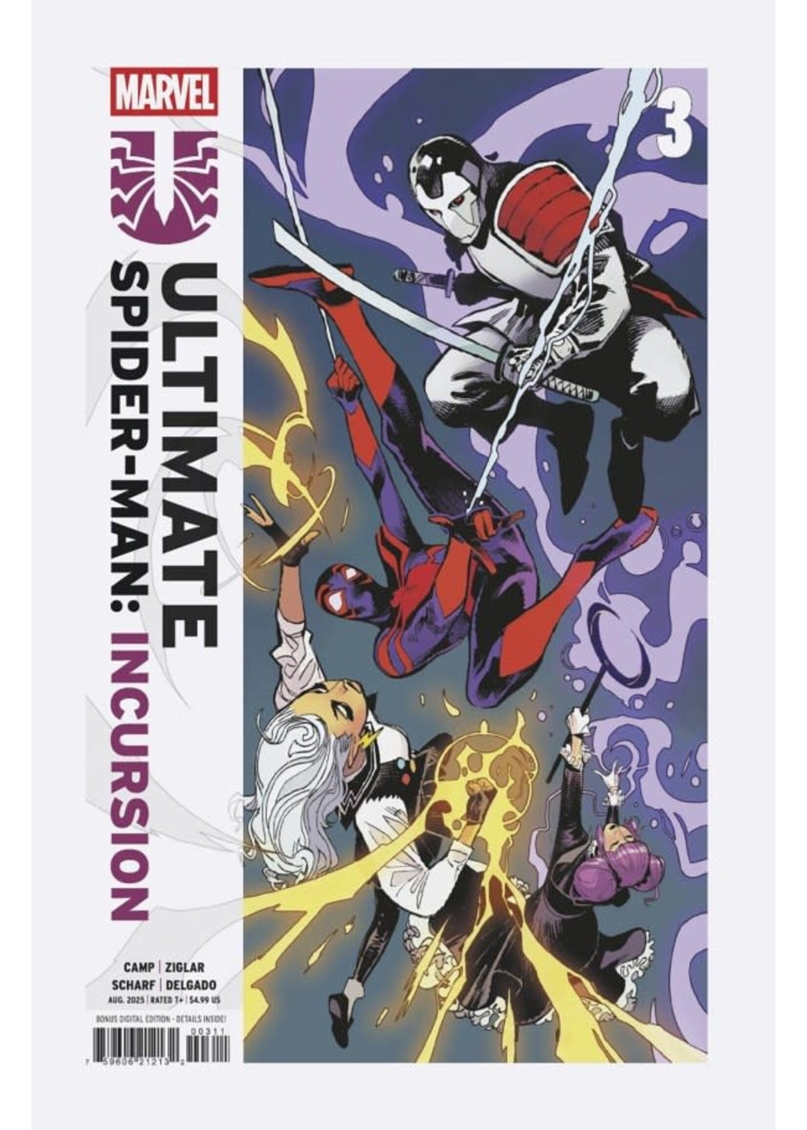 MARVEL COMICS ULTIMATE SPIDER-MAN INCURSION (2025) #3