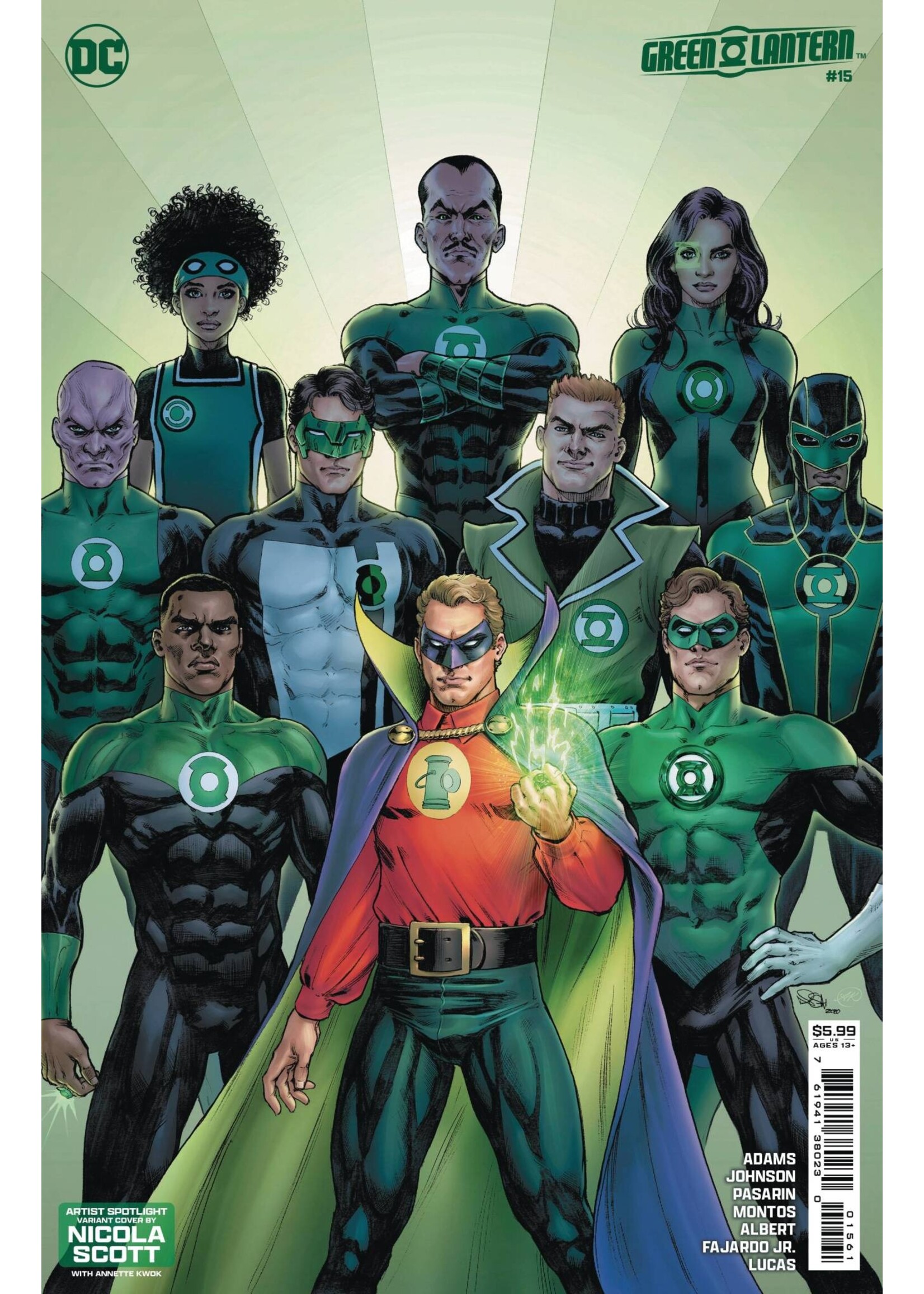 . GREEN LANTERN (2023) #15 SCOTT ARTIST SPOTLIGHT