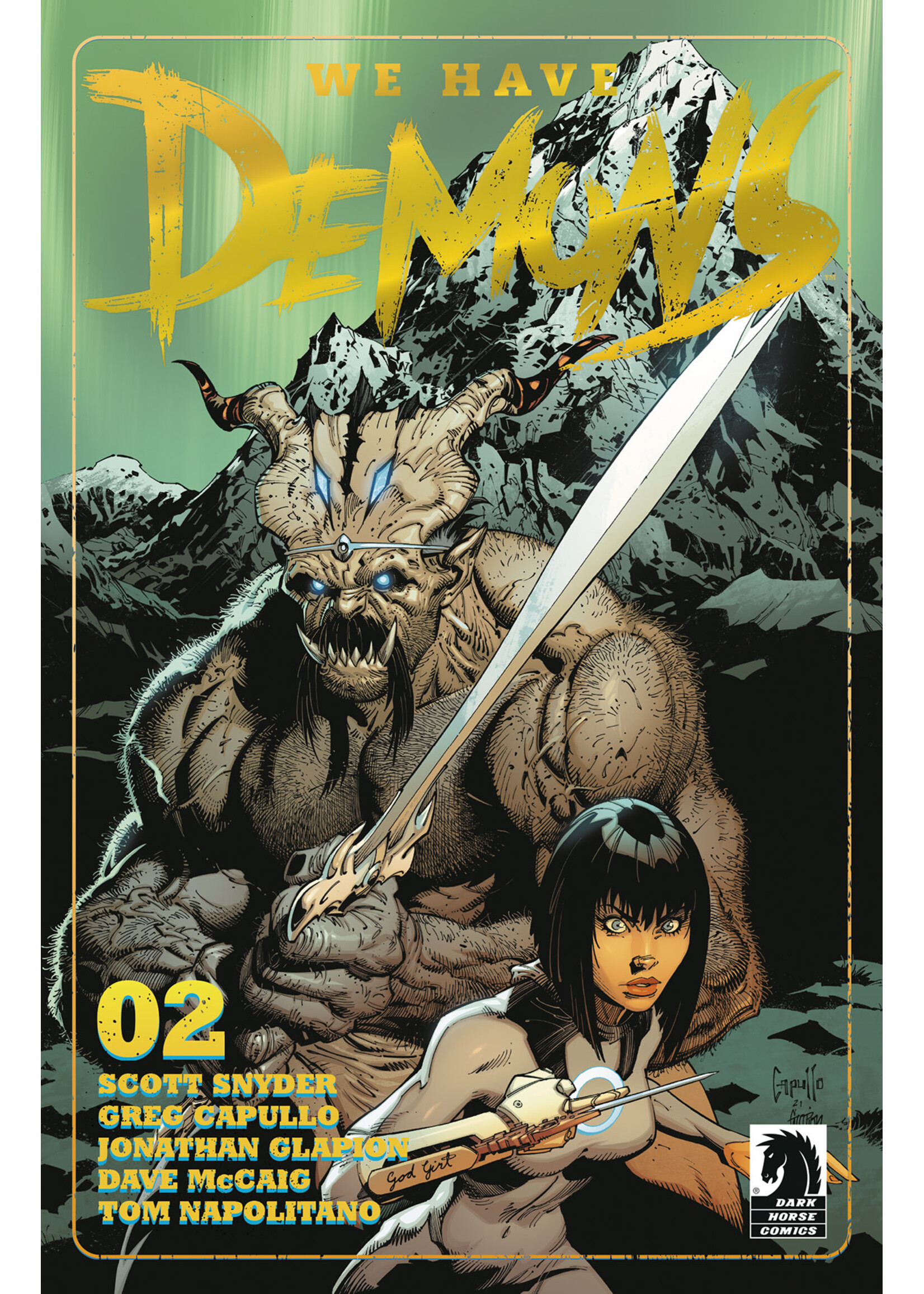 DARK HORSE WE HAVE DEMONS #2 (OF 3) CVR A CAPULLO (MR)