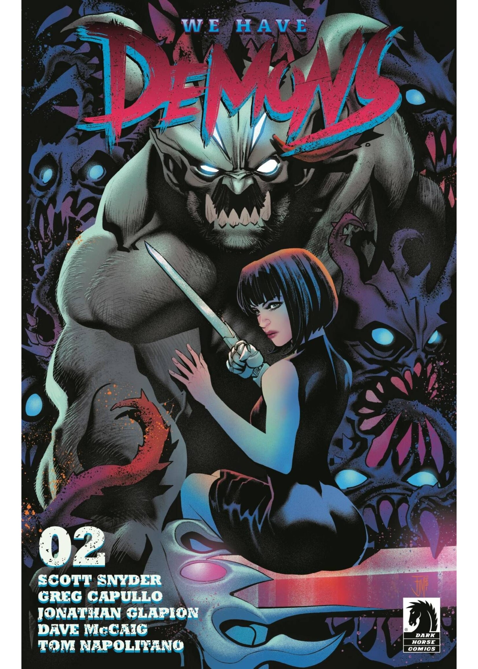 DARK HORSE WE HAVE DEMONS #2 (OF 3) CVR B MANAPUL (MR)