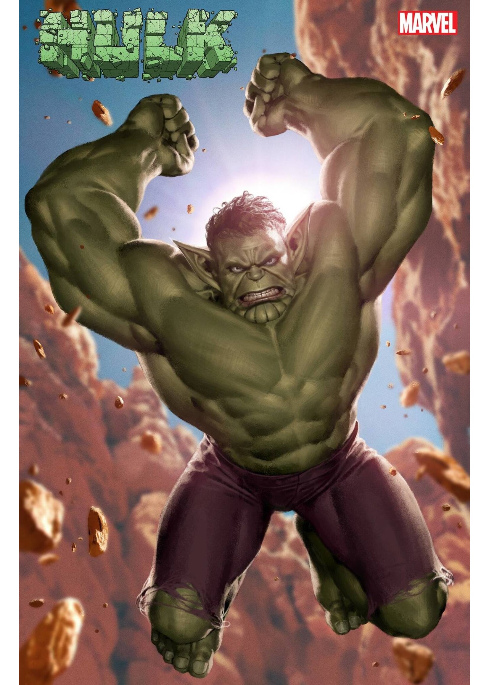 . HULK #7 YOON SKRULL VARIANT