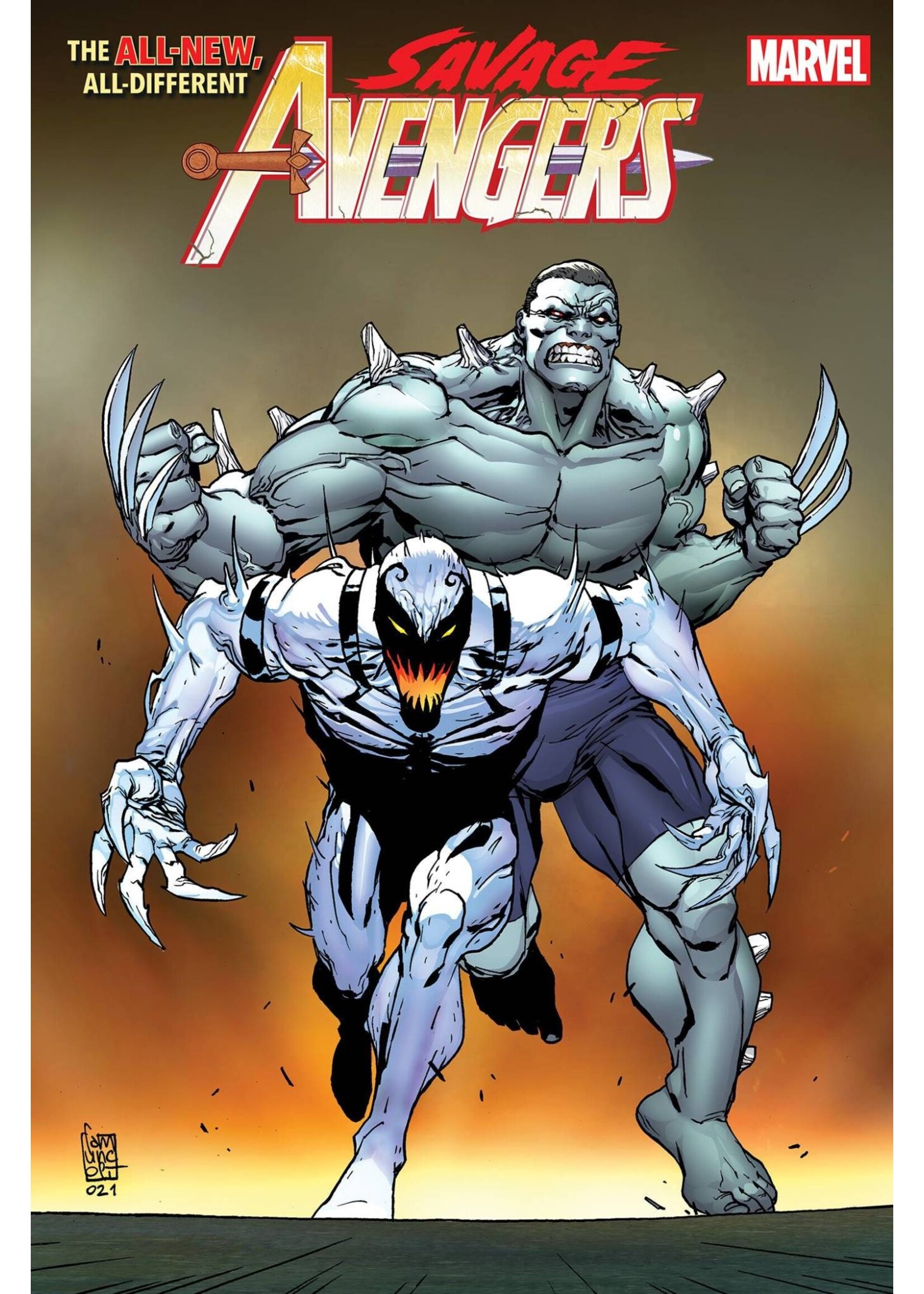 . SAVAGE AVENGERS #2 CAMUNCOLI TEASER VARIANT