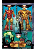 . INVINCIBLE IRON MAN (2022) #4 LAYTON CONNECTING VARIANT